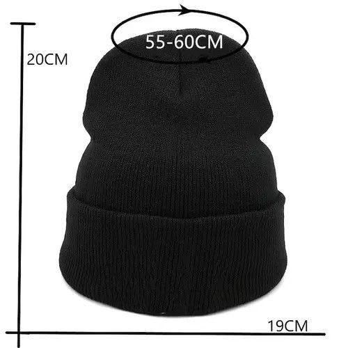 Other Skull Gesture Knit Beanies Hat for Men Women Size ONE SIZE - 3 Thumbnail