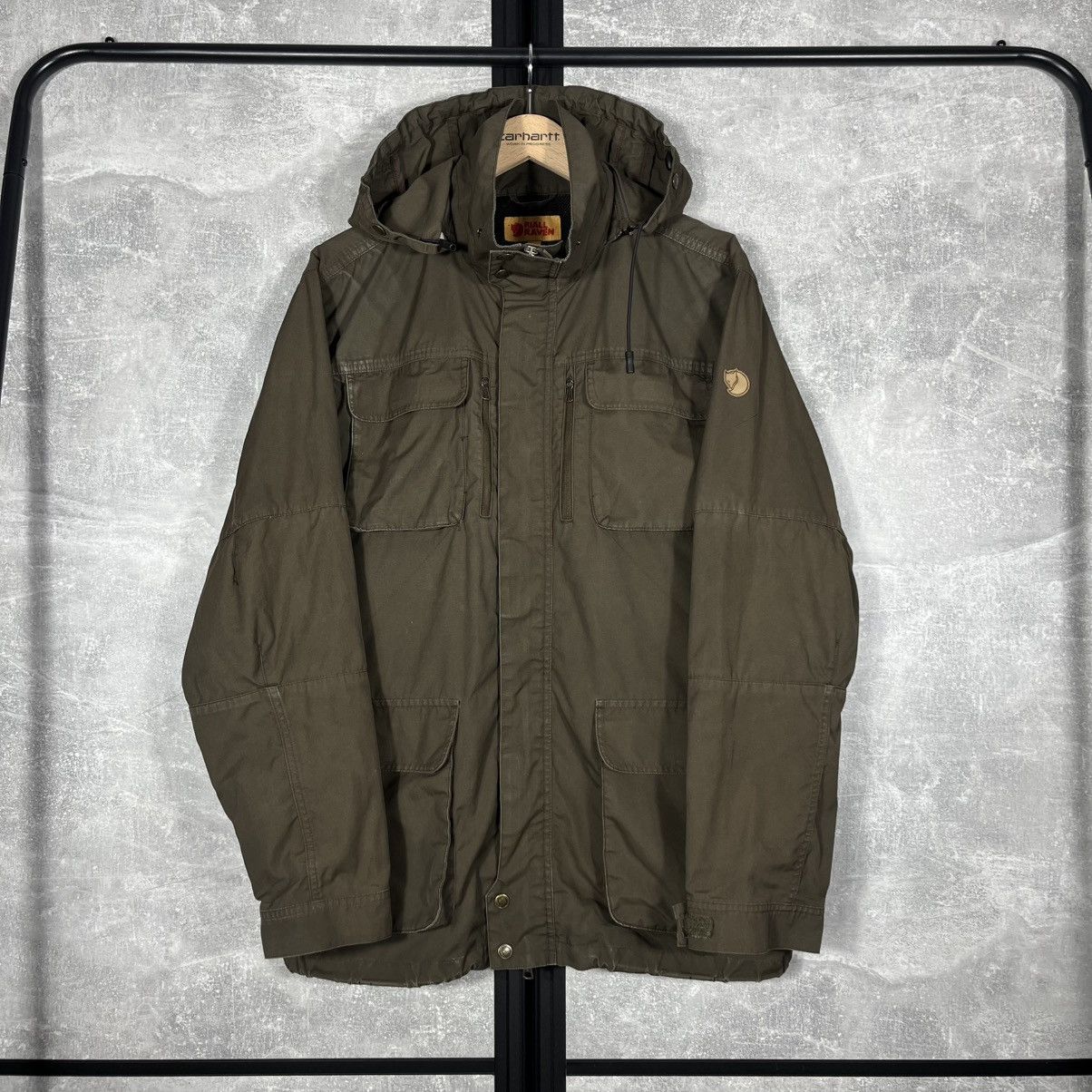 FJALL RAVEN G1000 MONTT JACKET HOOD VINTAGE GORPCORE OUTDOOR