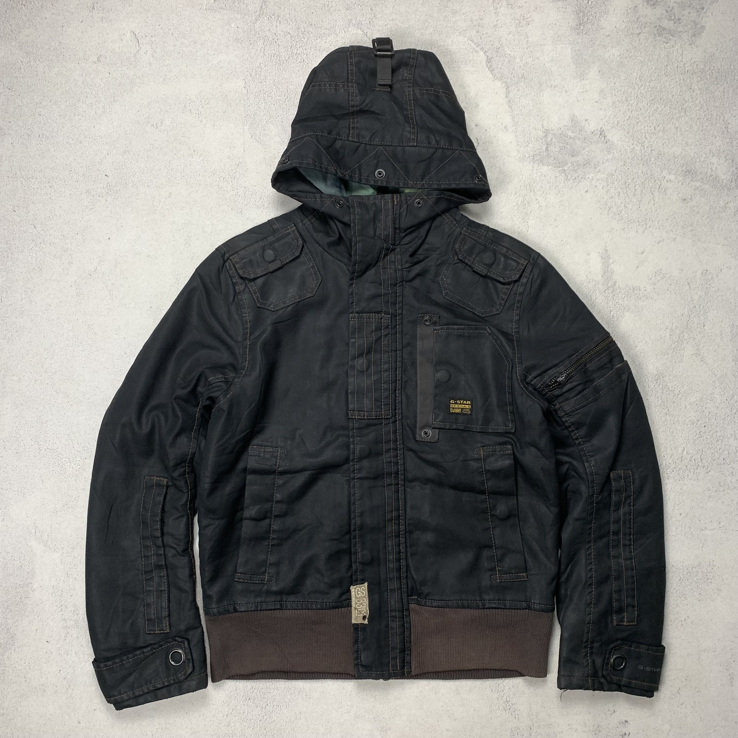 G-Star Raw Distressed Multi Pocket Jacket