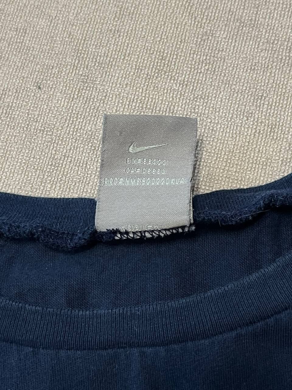 Nike Vintage 90s Nike Swoosh T Shirt Mens Logo Print Blue Size US S / EU 44-46 / 1 - 9 Thumbnail