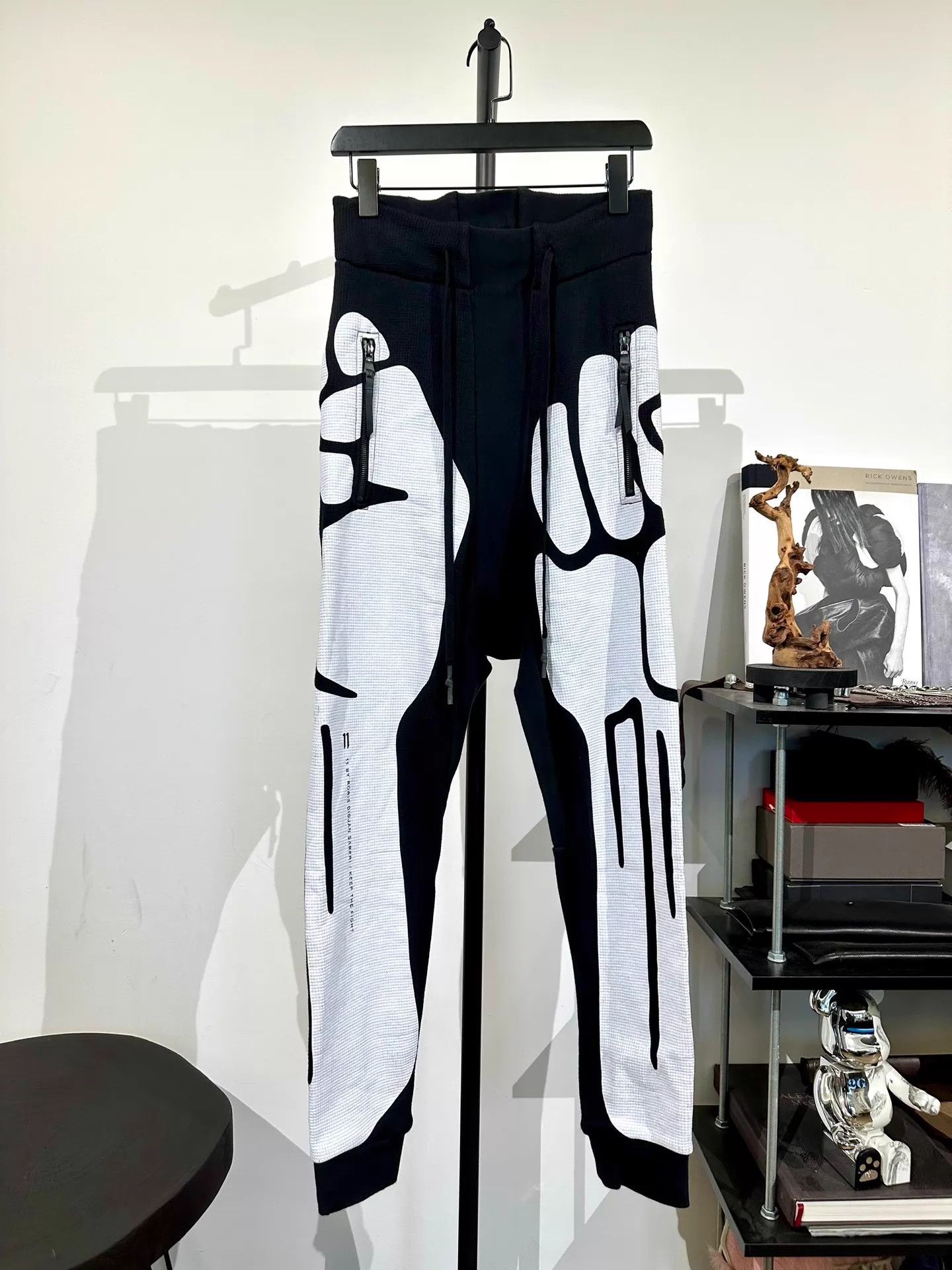 Boris Bidjan Saberi bbs 11by P13 logo cuffed sweatpants S Size US 29 - 1 Thumbnail