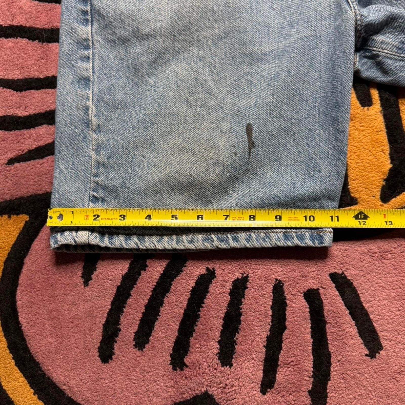 Structure × Vintage Vintage Y2K Structure Blue Jeans Distressed Denim Shorts Size US 36 / EU 52 - 6 Thumbnail