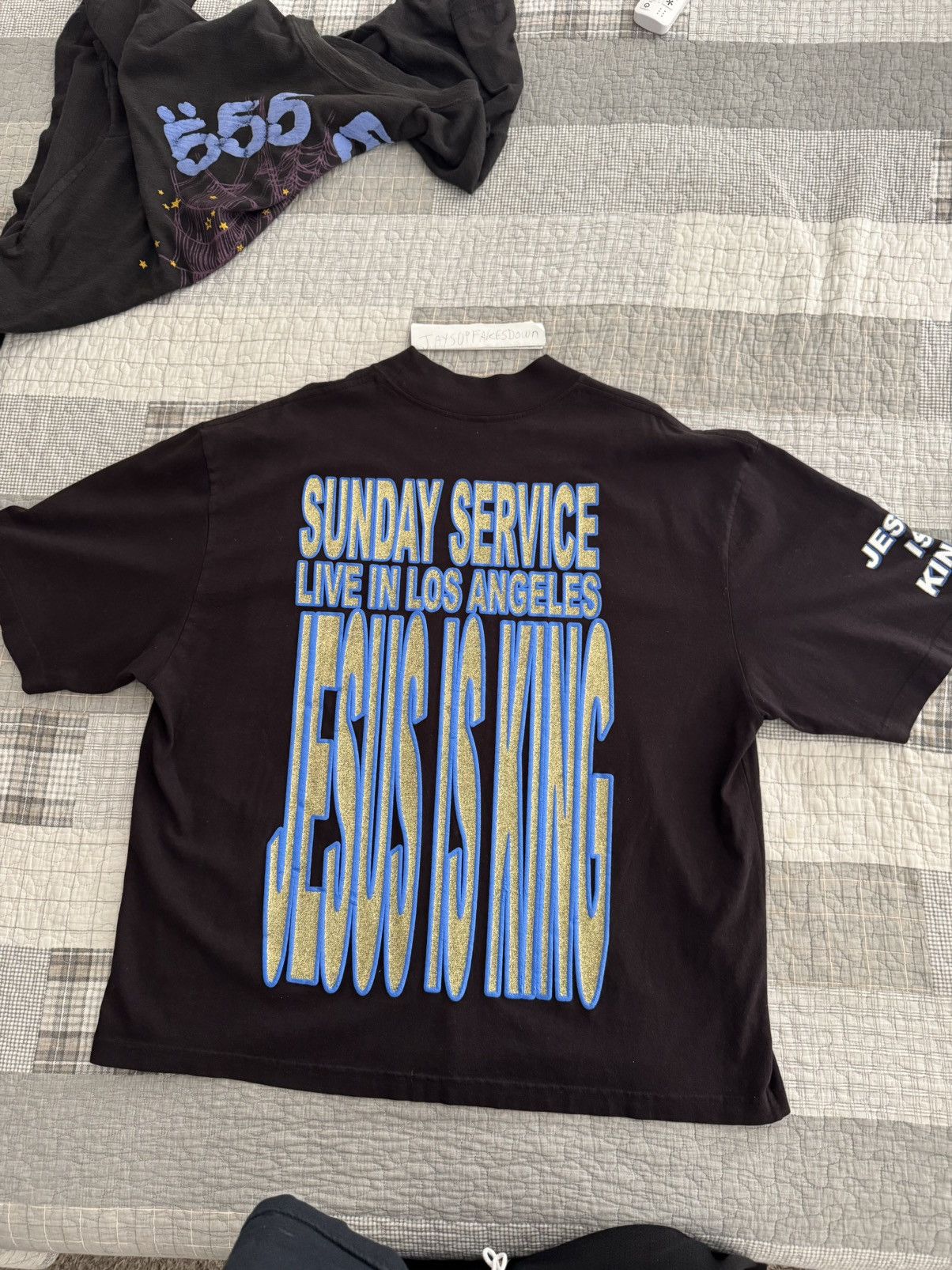AWGE × Kanye West AWGE Jesus Is King T-Shirt Sunday Service LA