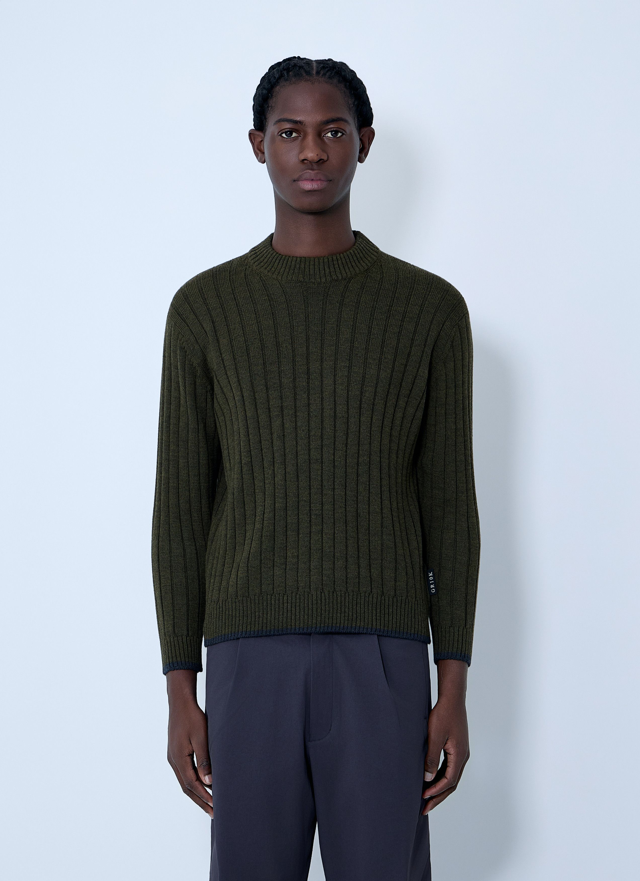 GR10K Rib Sweater Size US M / EU 48-50 / 2 - 1 Thumbnail