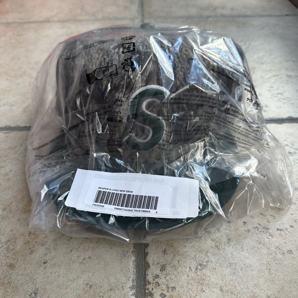 Size 8 Supreme Reaper S Logo Logo New Era TrueTimber Camo
