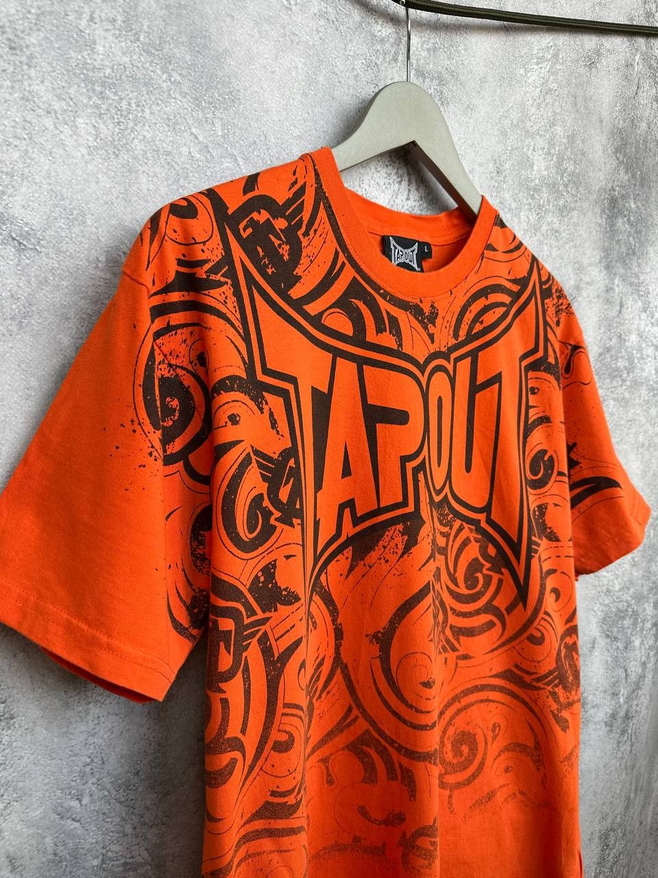 Tapout Tapout Y2k 2000s MMA T-Shirt All Over Print LOGO Crew Size US L / EU 52-54 / 3 - 3 Thumbnail