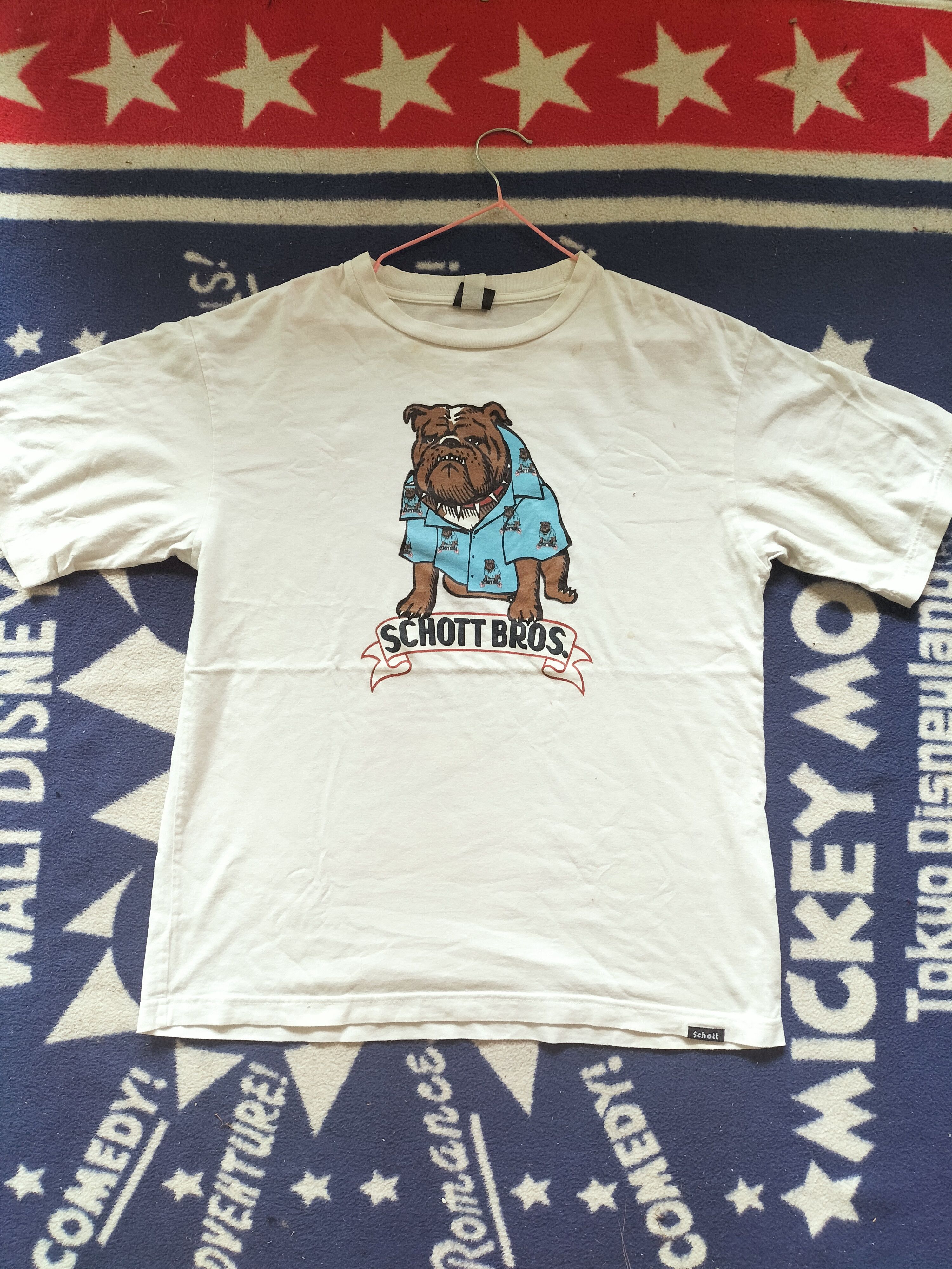 Schott × Vintage Vintage Schott Bros Bull Dog Fashion American Size US L / EU 52-54 / 3 - 1 Thumbnail