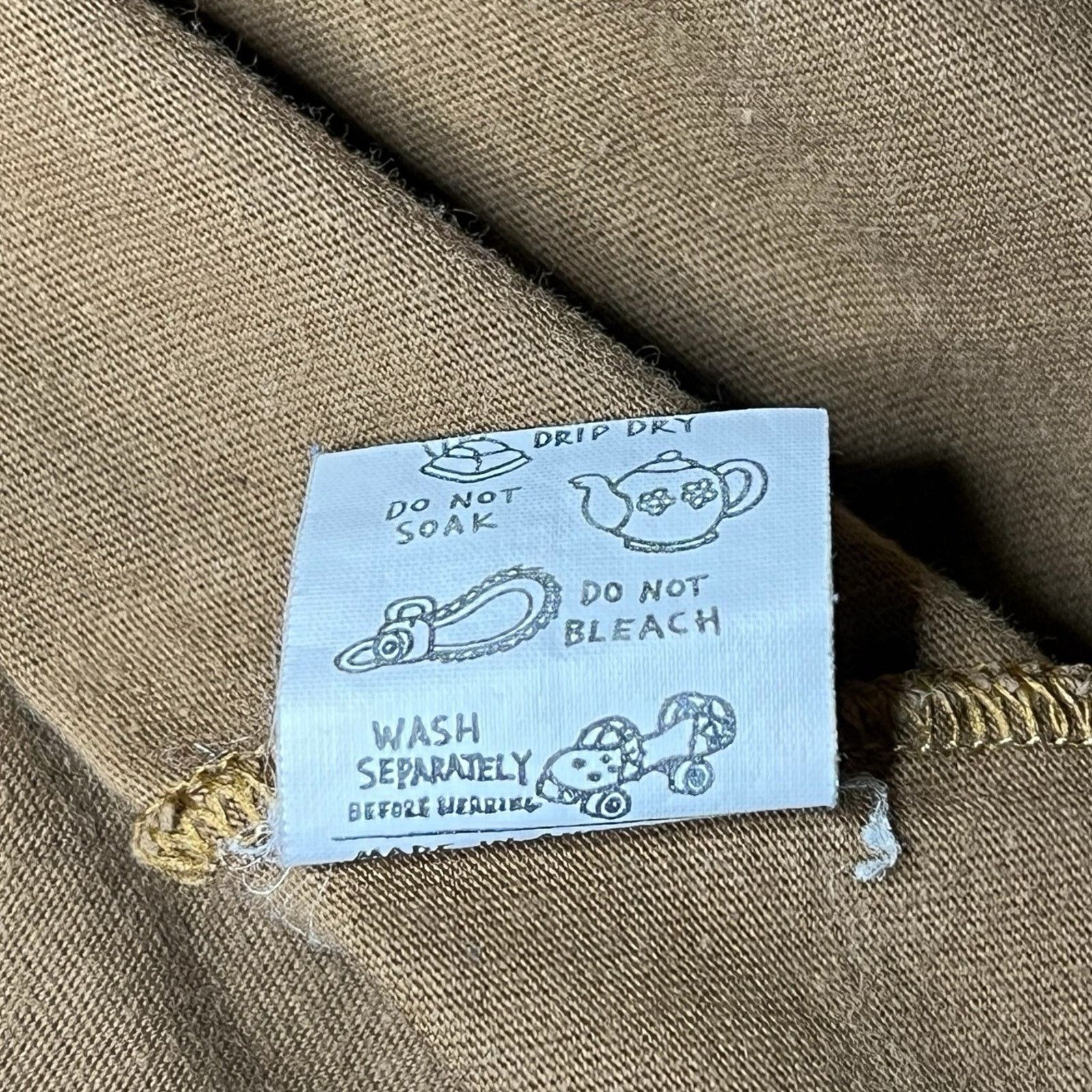 Mambo VTG Y2K Mambo Surf De Luxe Graphic T-Shirt XL Army Brown Size US XL / EU 56 / 4 - 5 Thumbnail