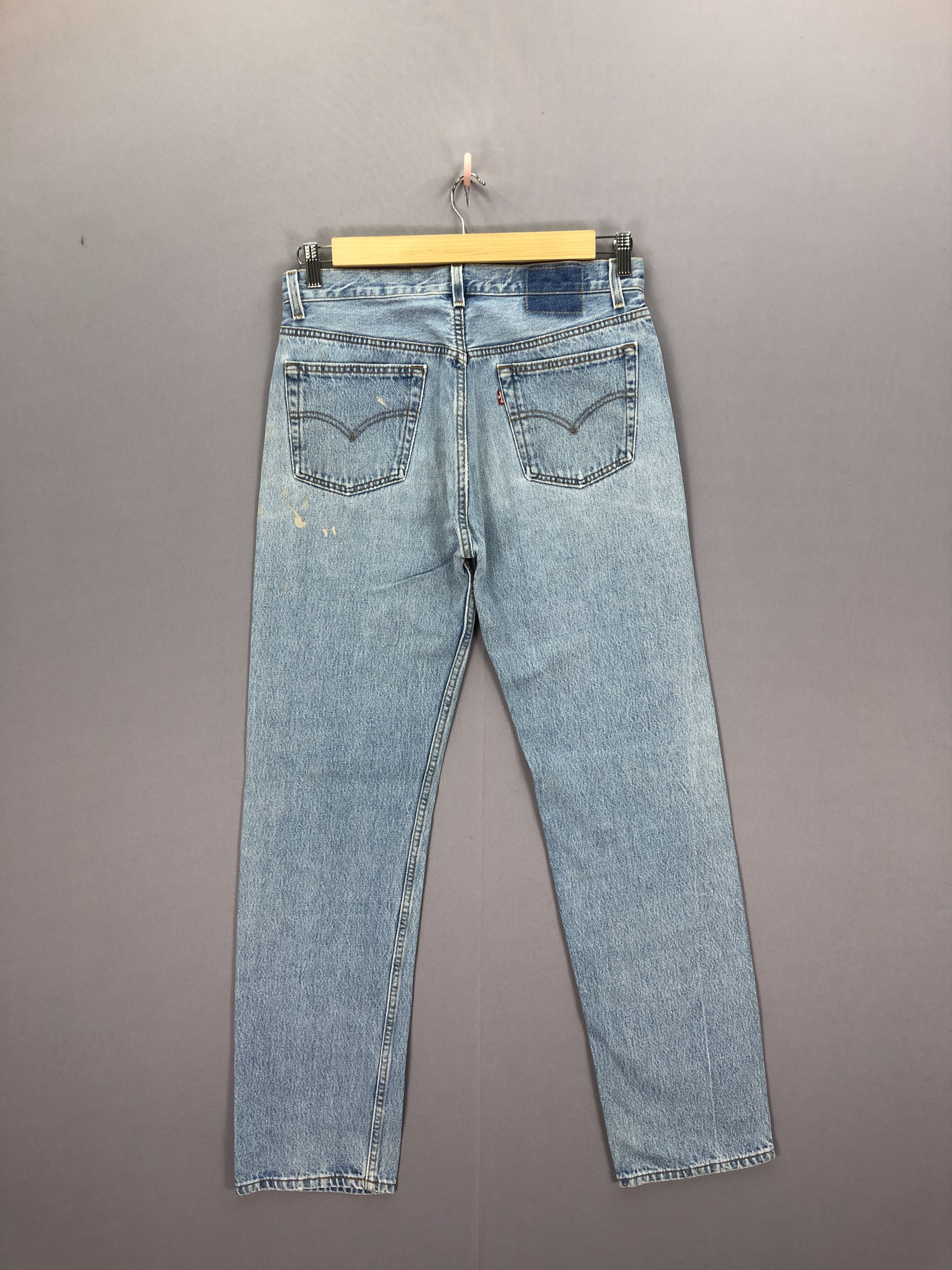 Levi's Vintage 90s Levis 501 Jeans Levi's Light Wash Faded Denim Size US 30 / EU 46 - 4 Thumbnail