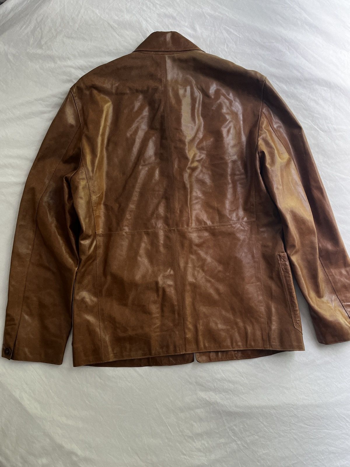 Tornado Mart Tornado Mart Leather Jacket Size US M / EU 48-50 / 2 - 2 Thumbnail