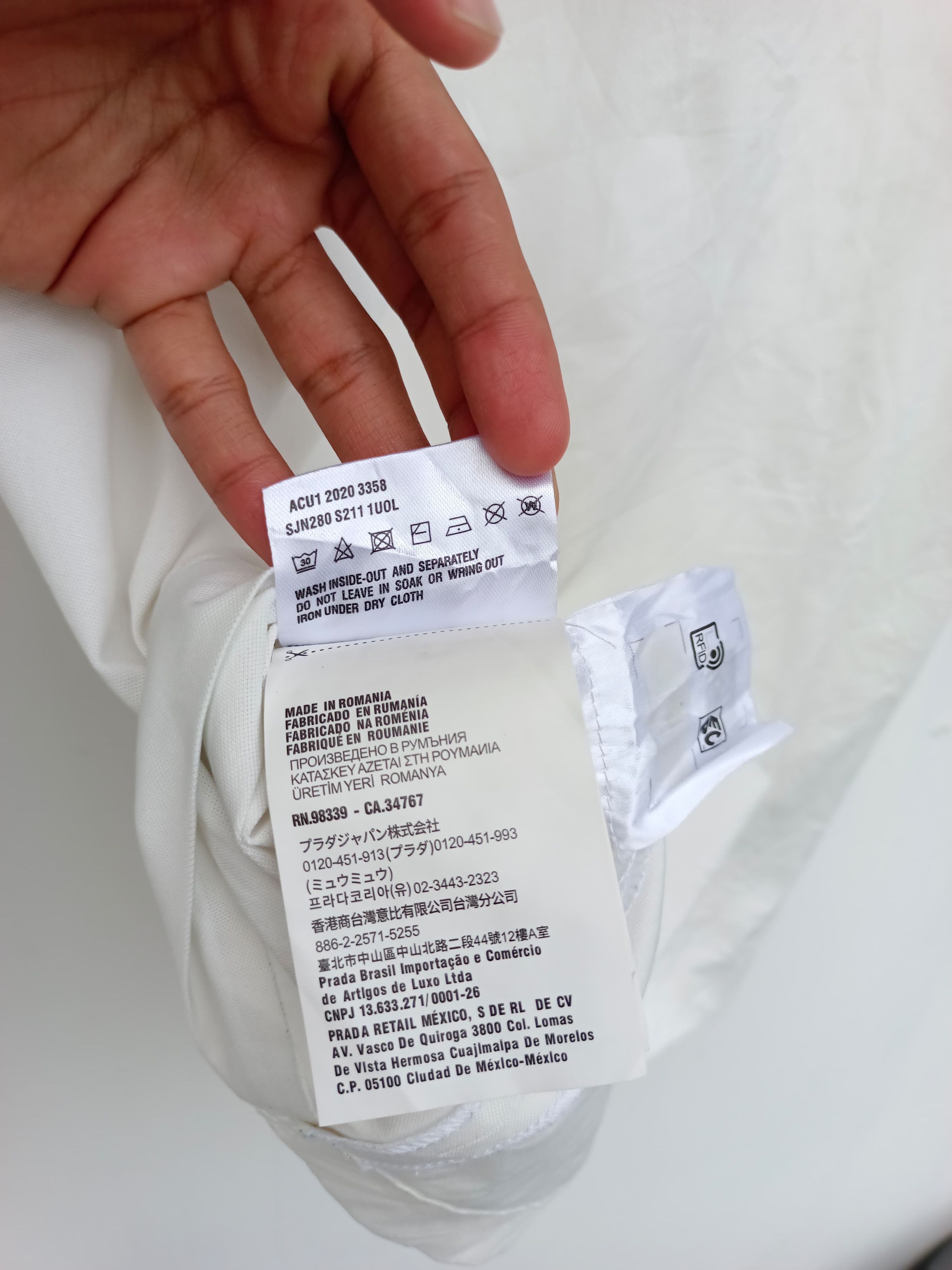 Prada Prada polos White Size US L / EU 52-54 / 3 - 13 Thumbnail