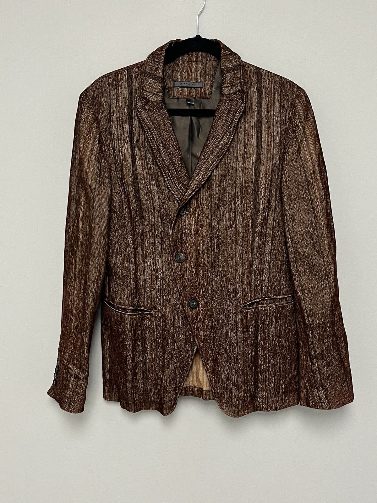 John Varvatos Asymmetrical Closure Velvet Jacket. Size EU 46 USA 36 Size US S / EU 44-46 / 1 - 5 Thumbnail