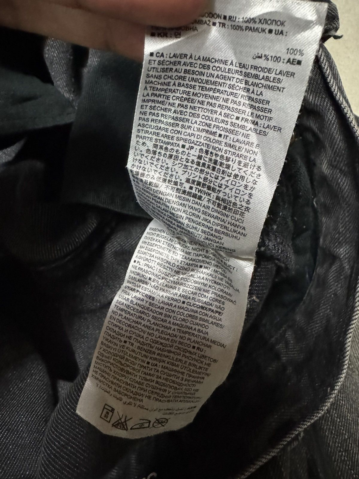 Japanese Brand VINTAGE 2000s GAP THRASHED SICK FADED DISTRESS STRAIGHT JEAN Size US 32 / EU 48 - 10 Thumbnail