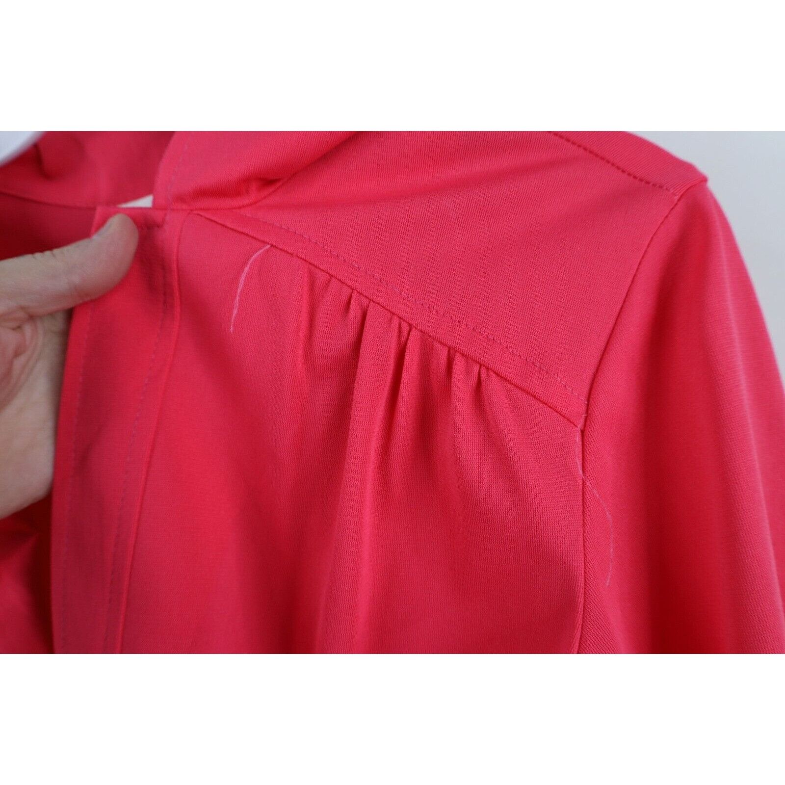 Vintage Vintage 70s Streetwear Long Sleeve Knit Pocket Dress Size XXL / US 16-18 / IT 52-54 - 5 Thumbnail