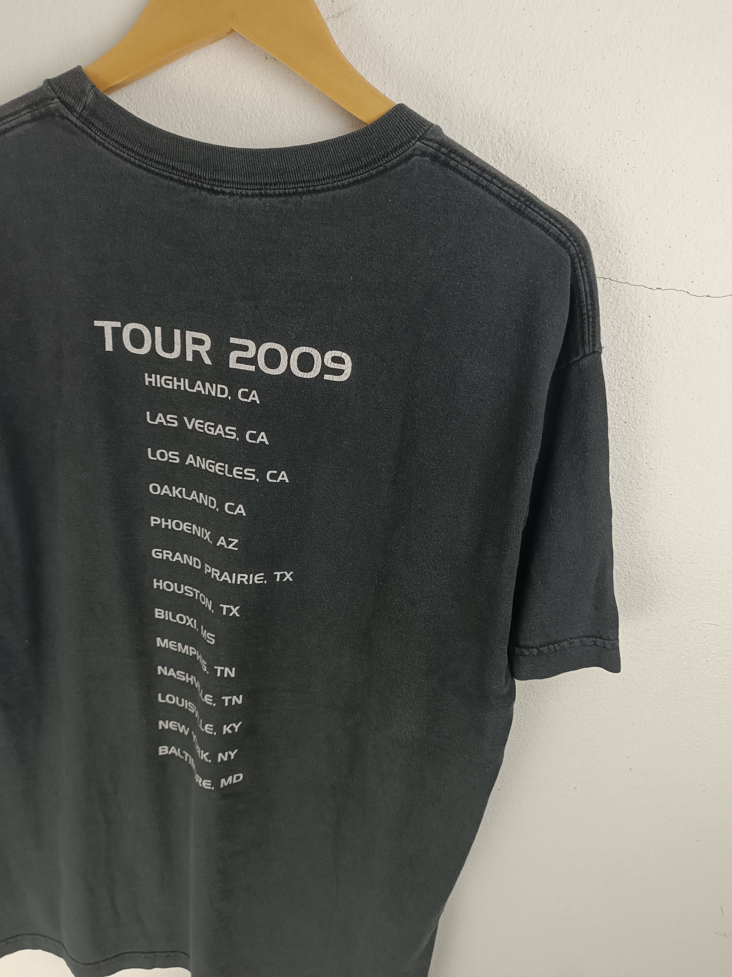Rap Tees FADED VINTAGE '09 JENNIFER HUDSON ROBIN THICKE TOU VERY RARE Size US L / EU 52-54 / 3 - 15 Thumbnail