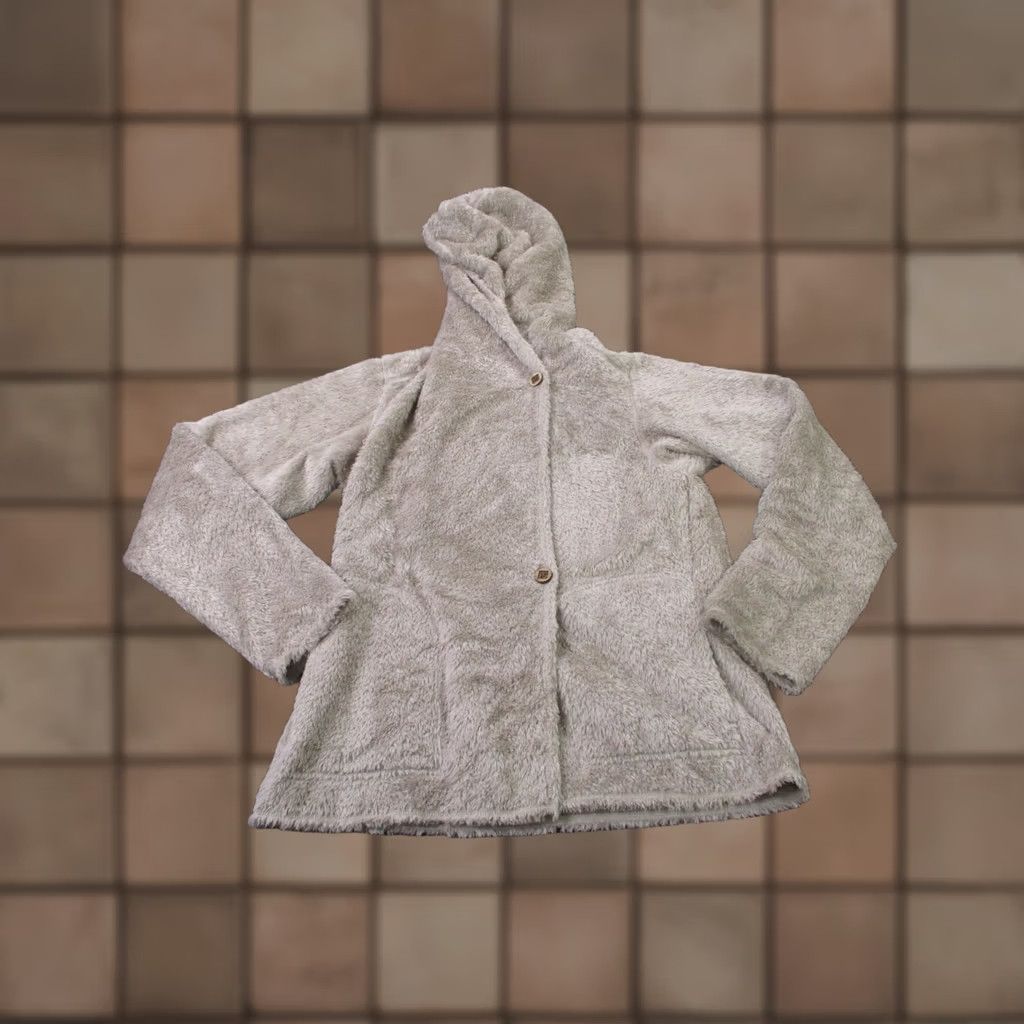 Patagonia Patagonia Jacket Women M Fleece Beiges Basic Jacket Hooded Pockets Thermal Wind-Resistant Outdoor 26415 Size M / US 6-8 / IT 42-44 - 1 Thumbnail