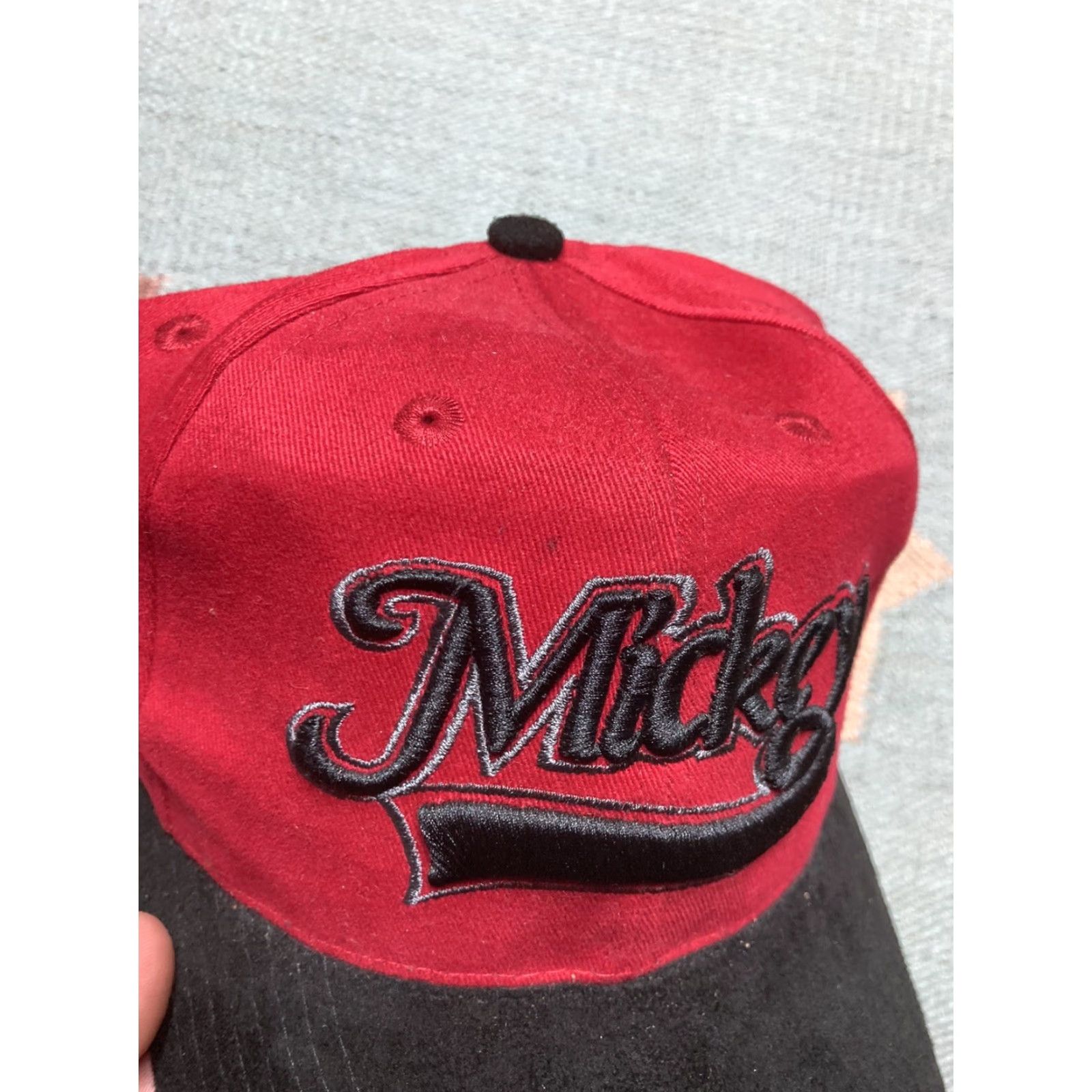 Disney Vintage Mickey Mouse Disney Cartoon Red Adjustable Strapback Hat User: Vintage Mickey Mouse Disney Cartoon Red Adjustable Strapback Hat Size ONE SIZE - 3 Thumbnail