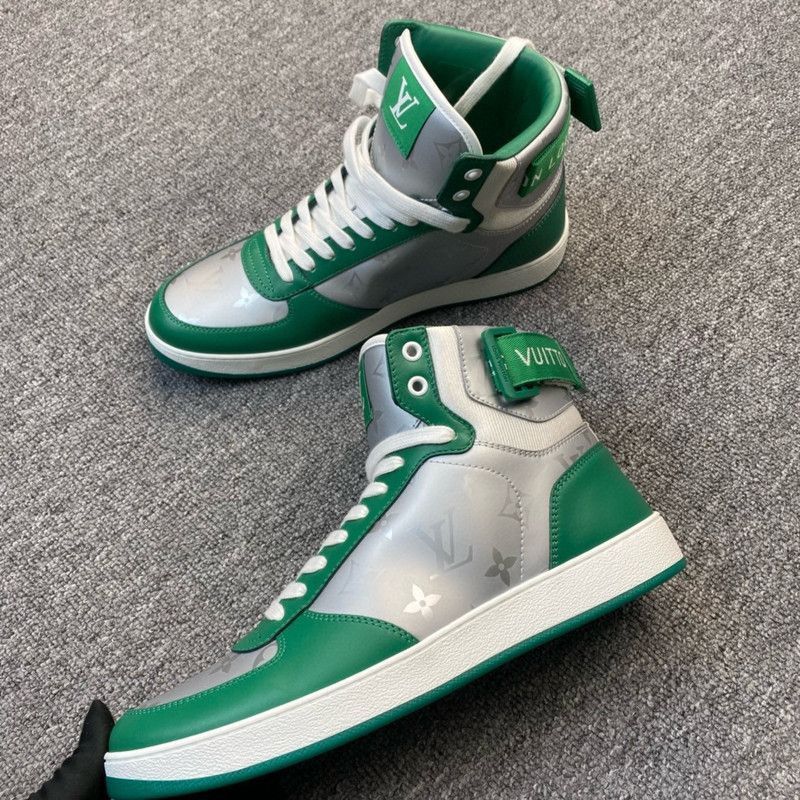 Louis Vuitton Louis Vuitton Rivoli High-Top Fashion Sneakers 0079 Size US 7.5 / EU 40-41 - 8 Thumbnail