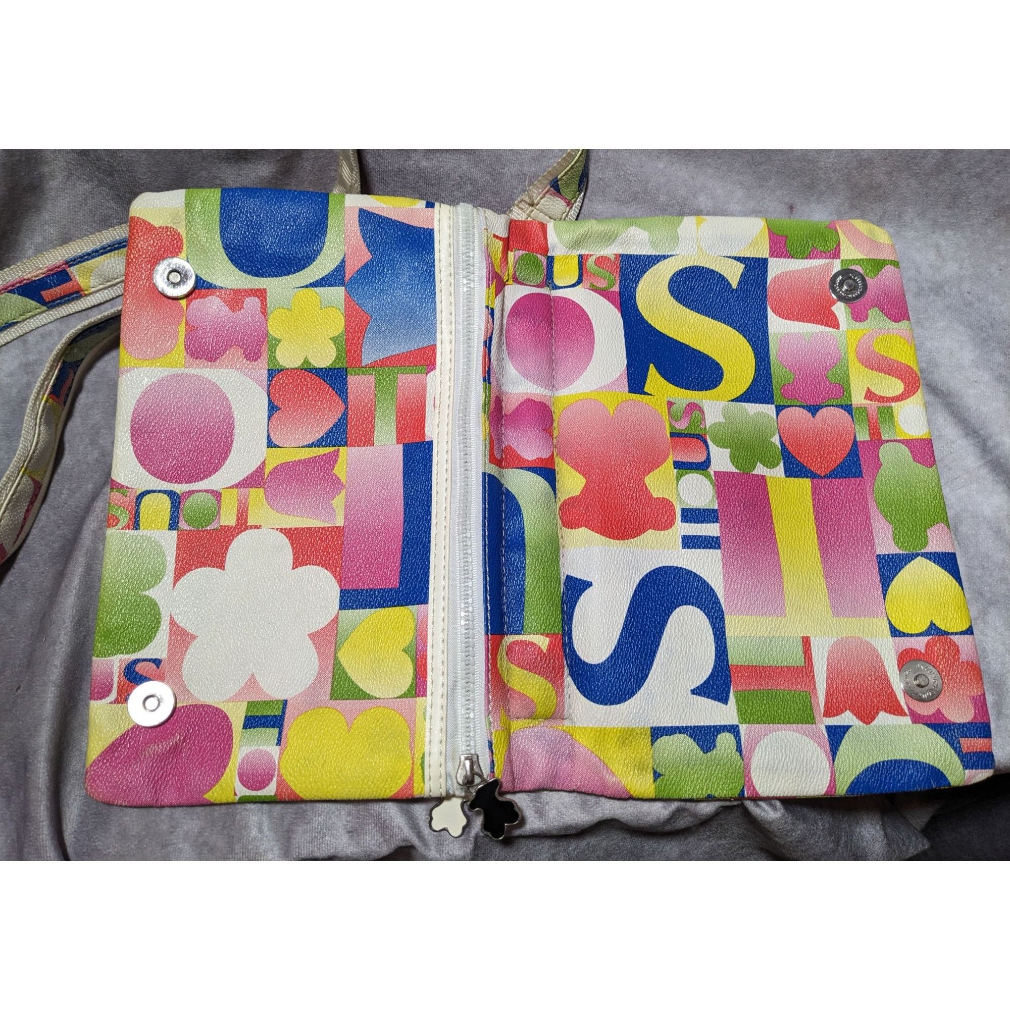 TOUS Tous Fold Over Zip Rainbow Crossbody Bag Size ONE SIZE - 19 Thumbnail