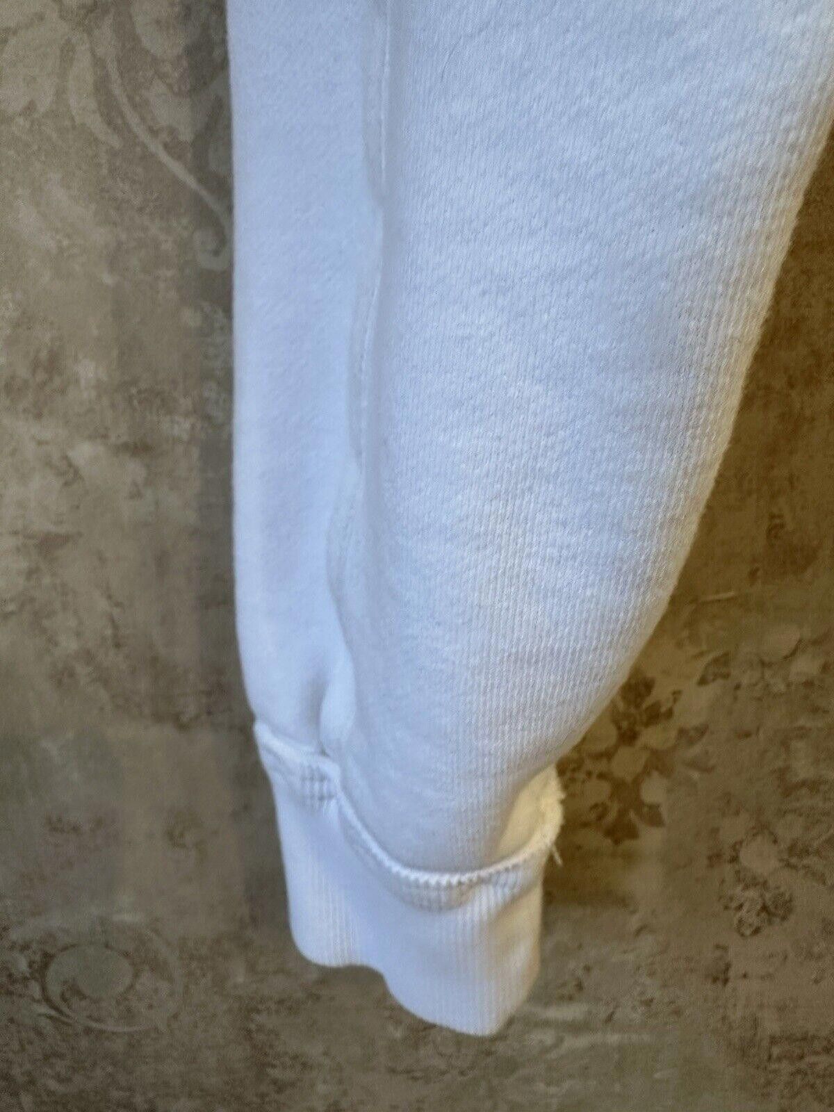 Free People free people movement Cropped Seeatshirt White XS Buttons Size XS / US 0-2 / IT 36-38 - 11 Thumbnail