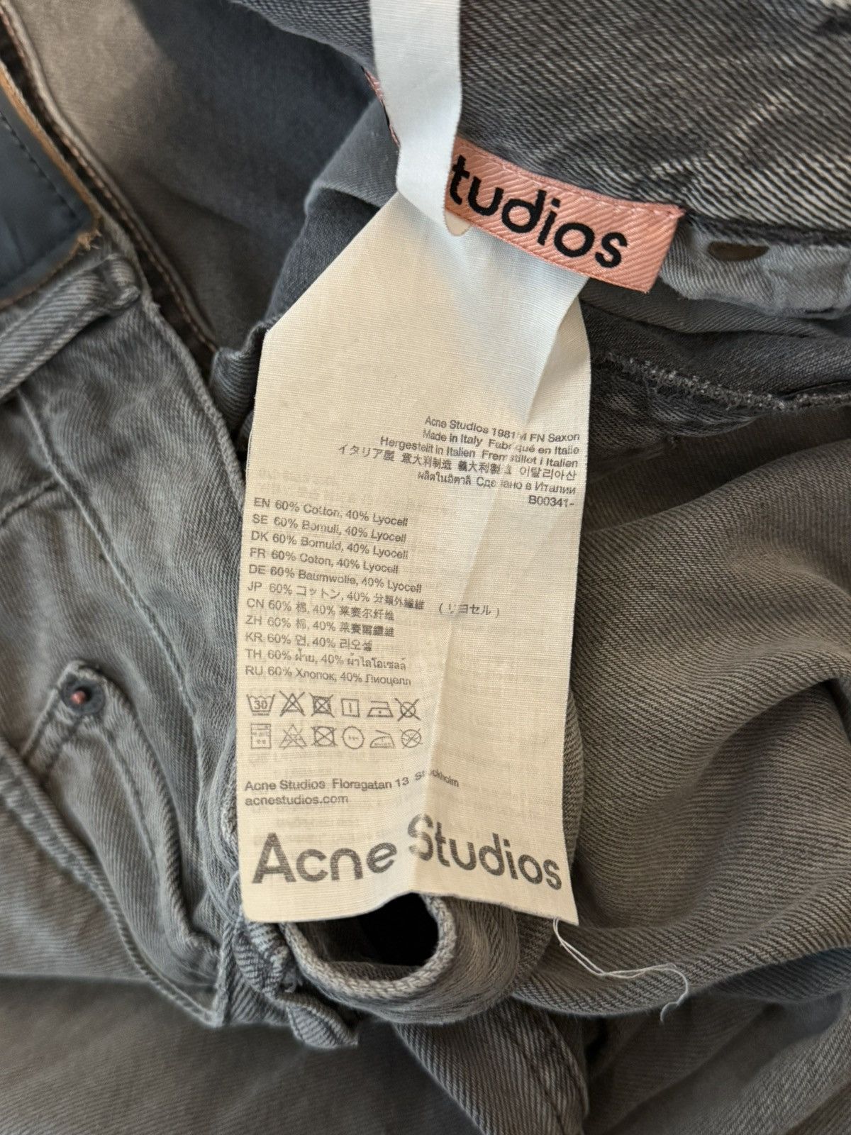 Acne Studios Acne Studios 1981M Saxon Size US 31 - 4 Thumbnail