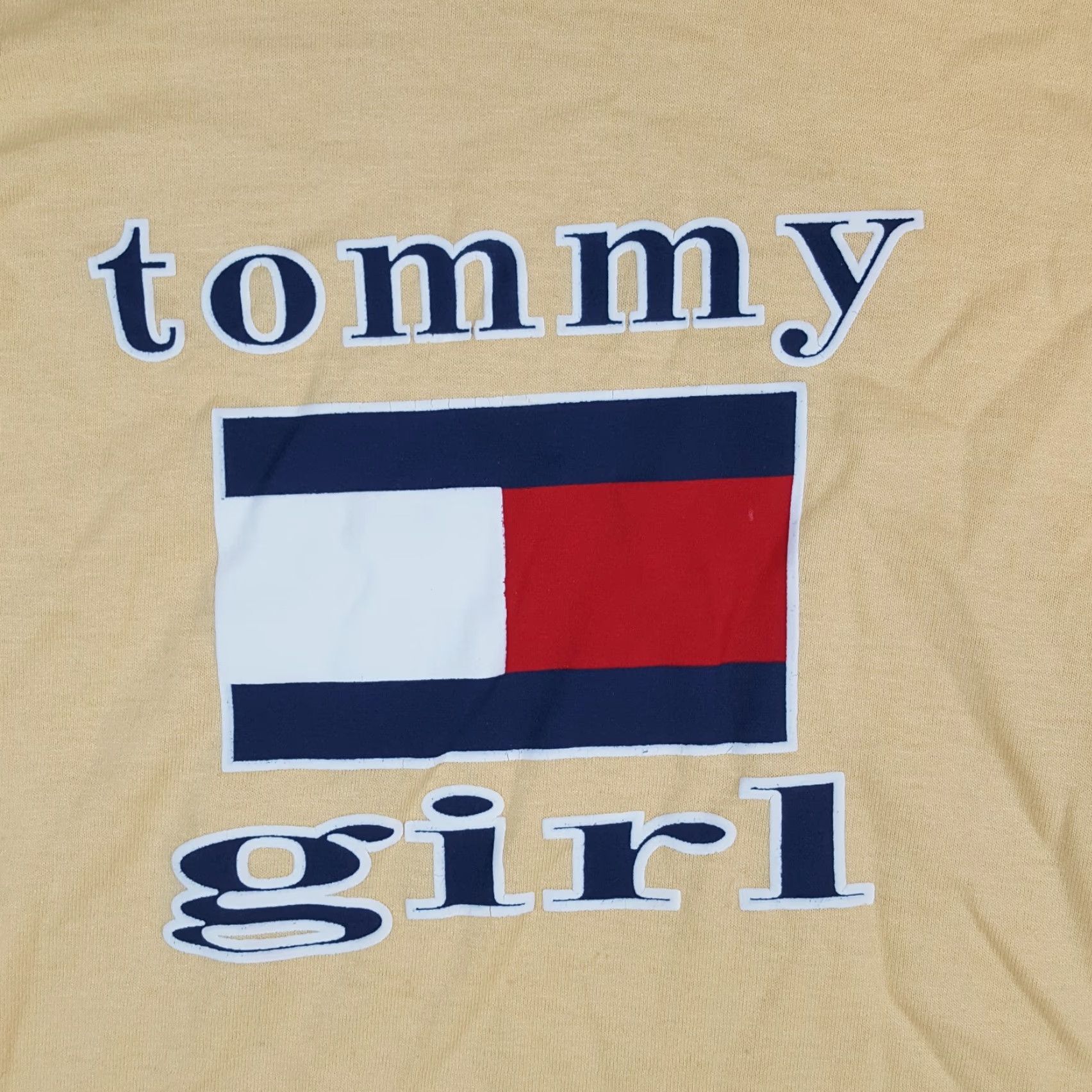 Vintage VINTAGE Tommy Girl Flag Logo T-Shirt Womens Size L Hilfiger Short Sleeve Crew Neck Cotton 90s 00s Y2K Vintage Size L / US 10 / IT 46 - 2 Thumbnail