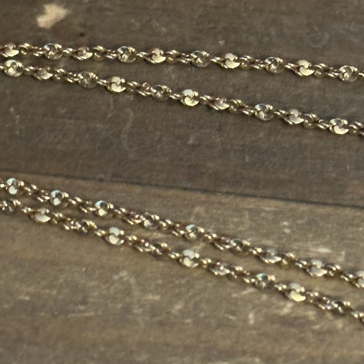 Vintage Vintage 14KGODG nugget pendant necklace Size ONE SIZE - 8 Thumbnail