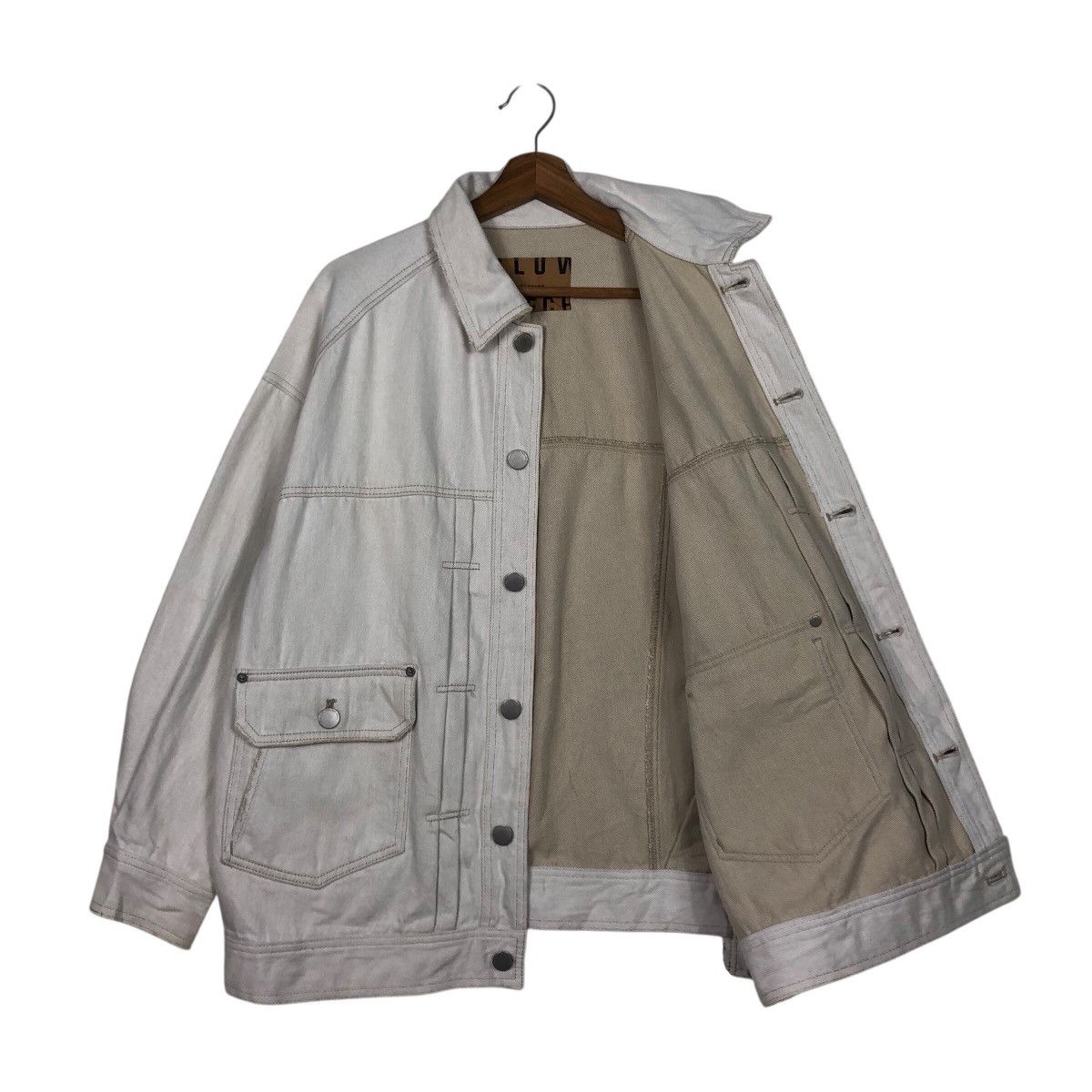 Issey Miyake 📌Vintage Denim Chore Jacket Pageboy Patchwork Design Size US M / EU 48-50 / 2 - 13 Thumbnail