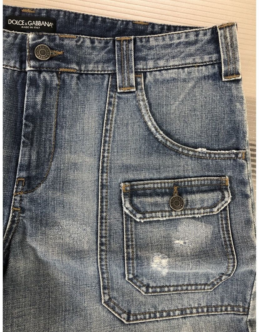 Dolce & Gabbana Dolce & Gabbana 🇮🇹 Blue 18 6 pocket denim shorts 50 36 NWT Size US 36 / EU 52 - 7 Thumbnail