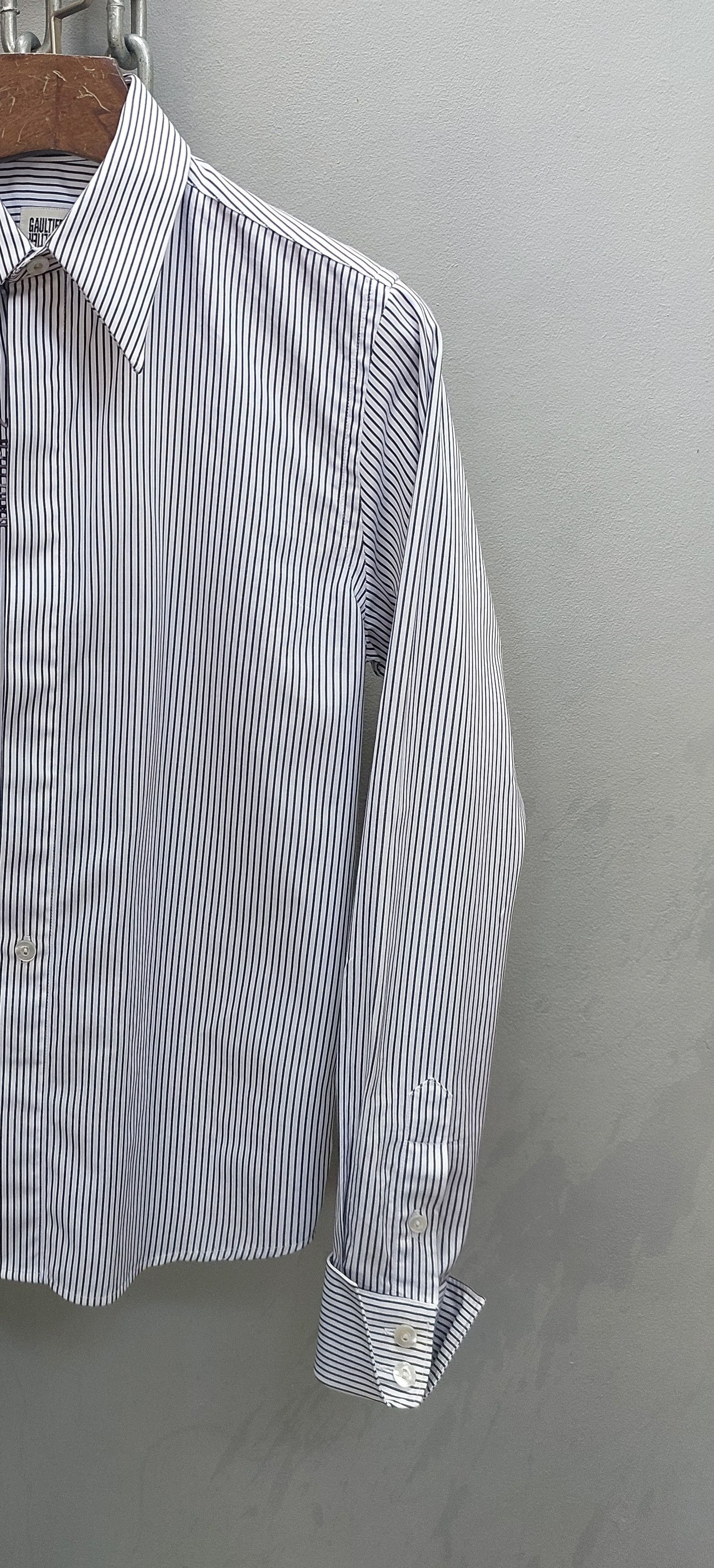 Jean Paul Gaultier Gaultier2 × Jean Paul Gaultier Black and White Stripes Size US S / EU 44-46 / 1 - 9 Thumbnail