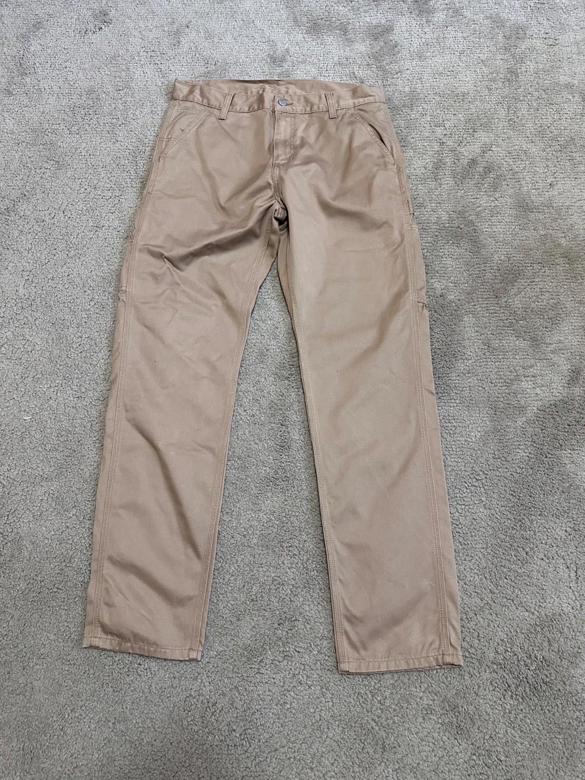 Carhartt CARHARTT RUCK SINGLE KNEE PANTS MAN BROWN STONE WASHED 31/32 Size US 31 - 5 Thumbnail