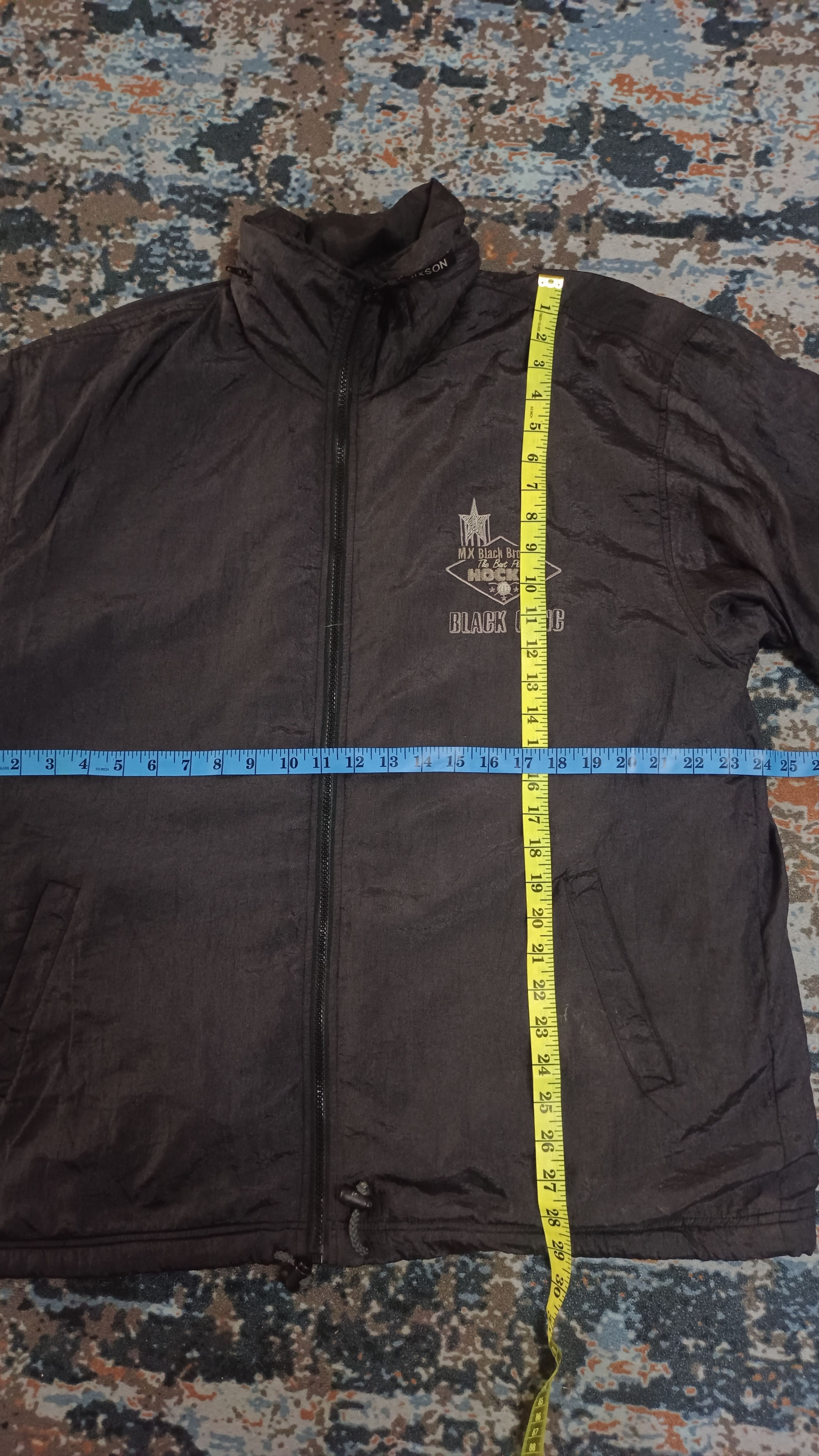 Japanese Brand MX BLACK BROTHER HOCKEY BLACK GANG LIGHT JACKET Size US XL / EU 56 / 4 - 9 Thumbnail
