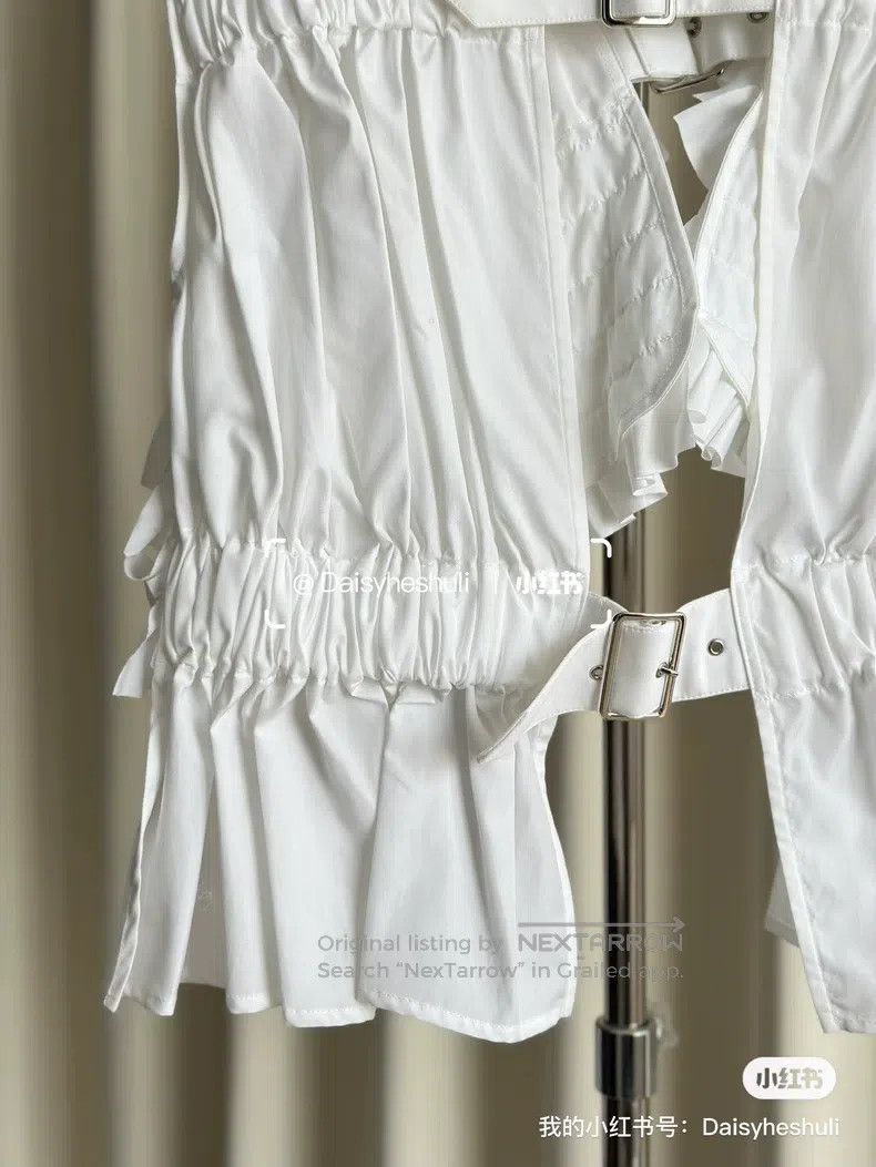 Comme des Garcons Comme Des Garcons White lace vest Size S / US 4 / IT 40 - 6 Thumbnail