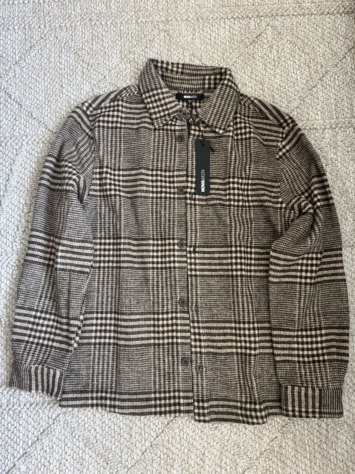 Fashion Nova Fashionova Men Plaid Button Down Shirt Size US M / EU 48-50 / 2 - 1 Thumbnail