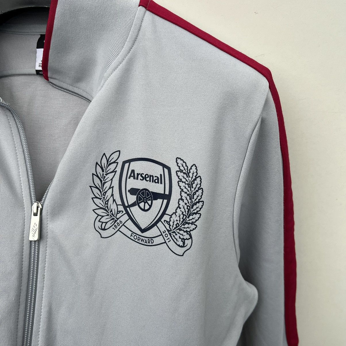 Nike × Vintage ARSENAL LONDON 2012 2013 FOOTBAL SOCCER JACKET NIKE Size US XL / EU 56 / 4 - 3 Thumbnail