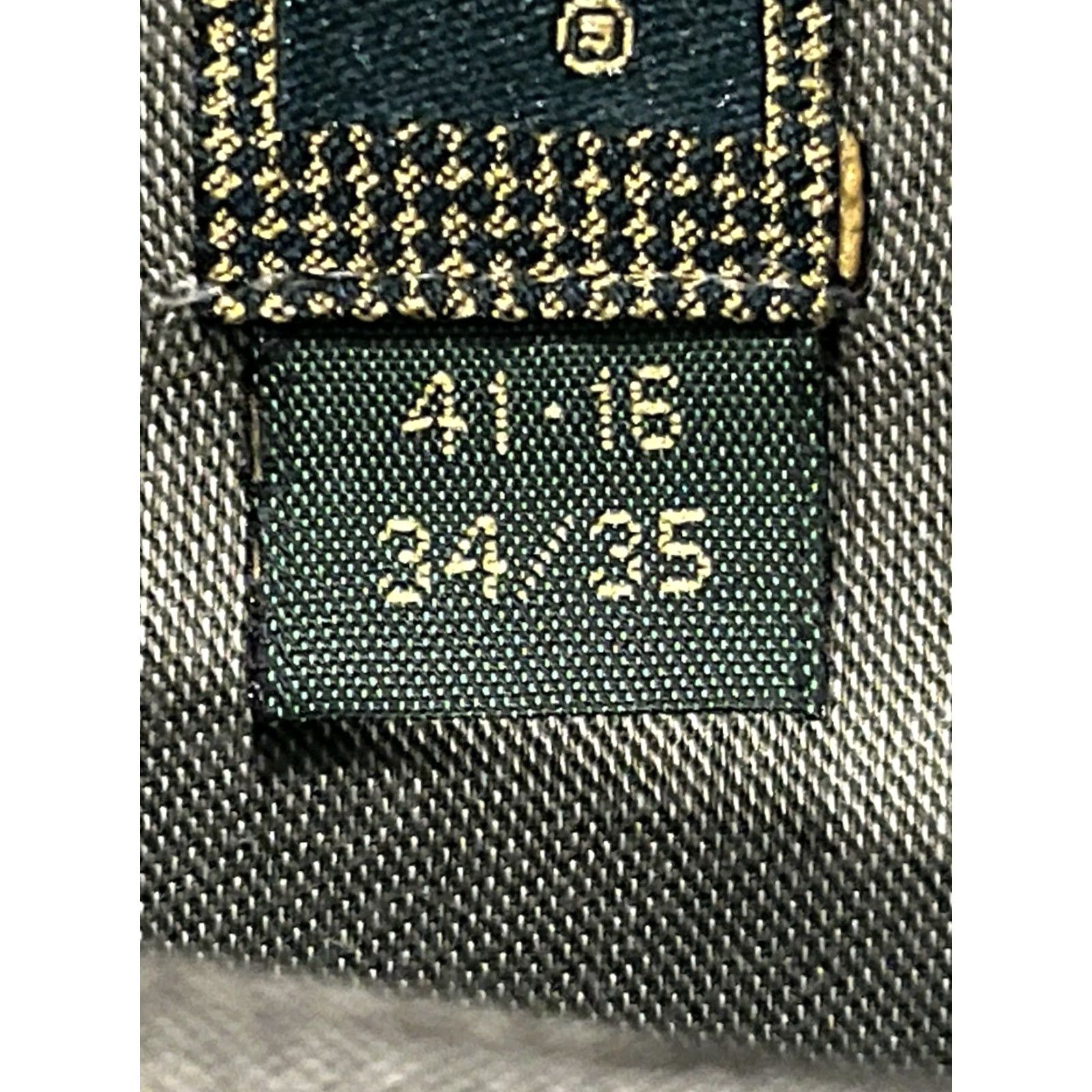 Needles Principe Dress Shirt Men 16 Green 100% Cotton Long Sleeve Collared Button Classic Spread Tailored Regular Size 42R - 7 Thumbnail