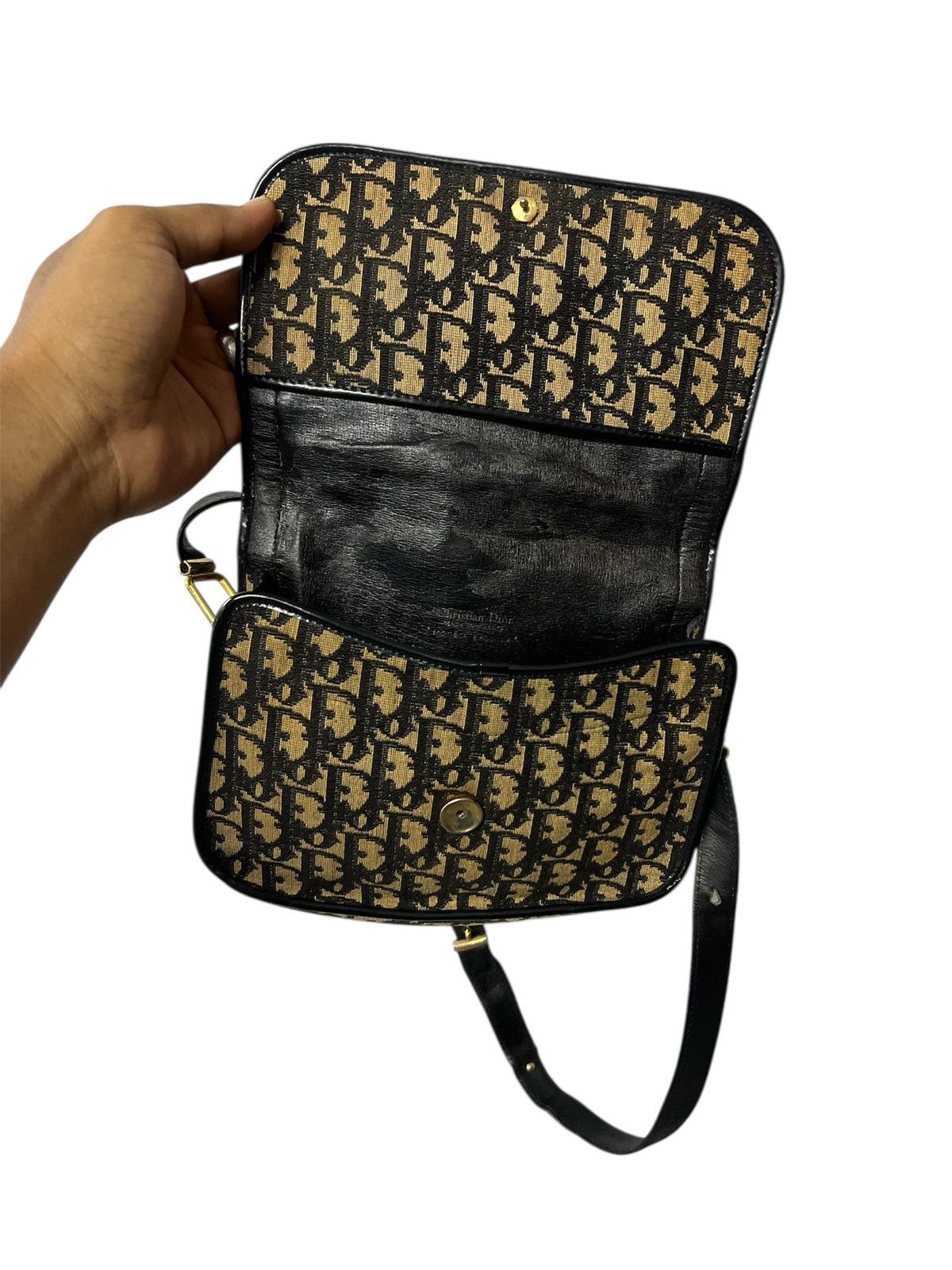 Christian Dior Monsieur VINTAGE CHRISTIAN DIOR TROTTER SHOULDER BAG Size ONE SIZE - 7 Thumbnail