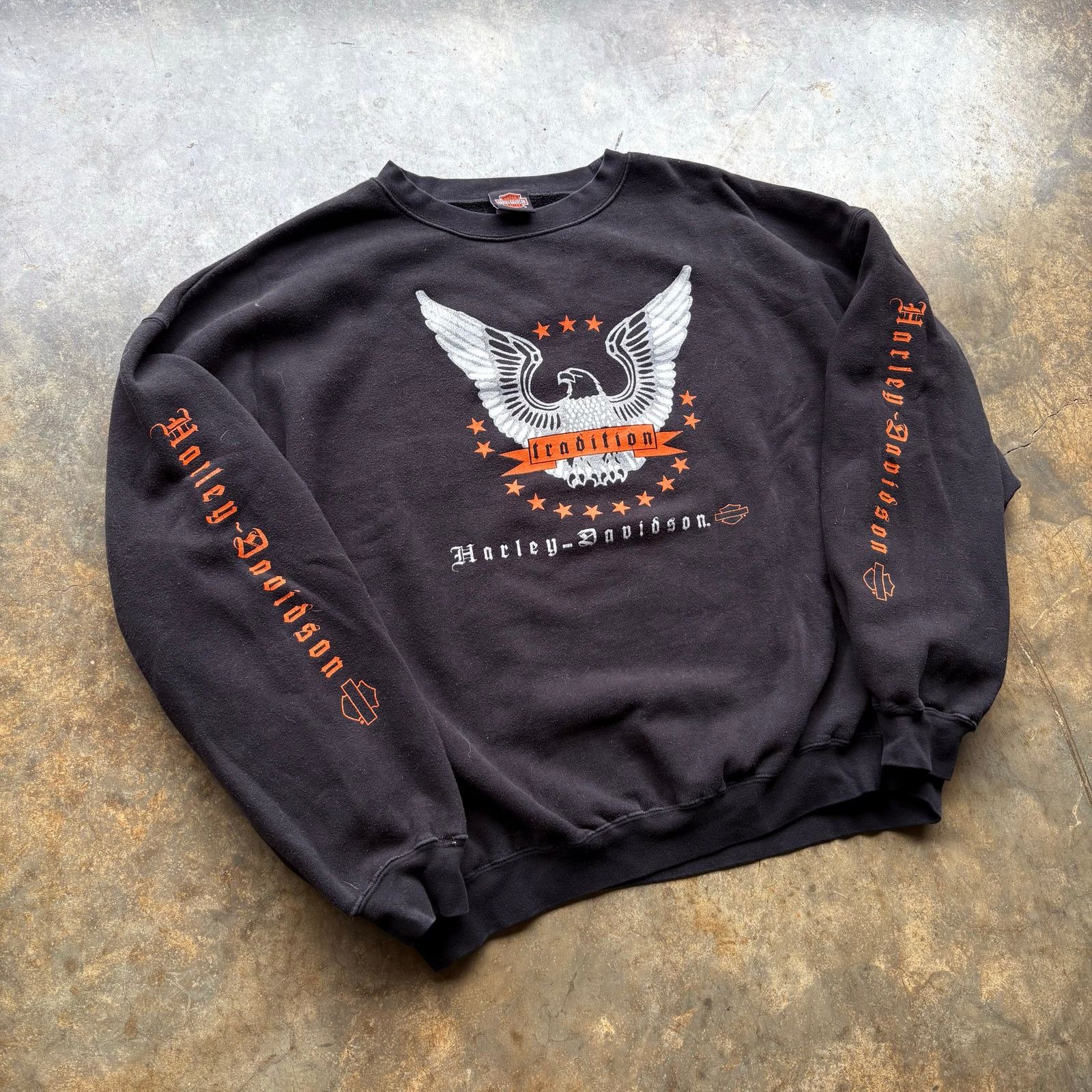 Crazy Vintage Boxy Y2K Essential Harley Sweatshirt