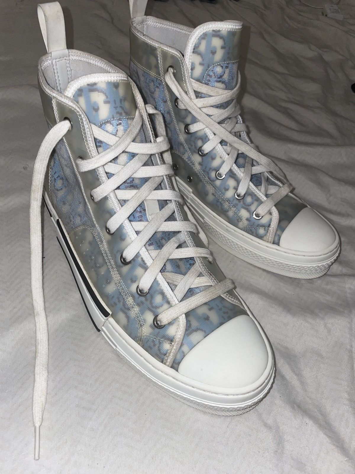 Dior Dior B23 High Dior Oblique Pixel - Dark Blue Size US 11 / EU 44 - 9 Thumbnail