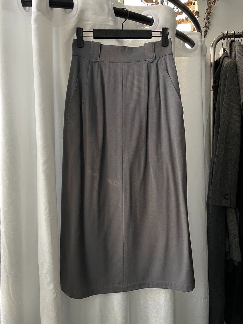 Yohji Yamamoto yohji Yamamoto size os Medieval Women's Wool Skirt Size 25" / US 0 / IT 36 - 2 Thumbnail