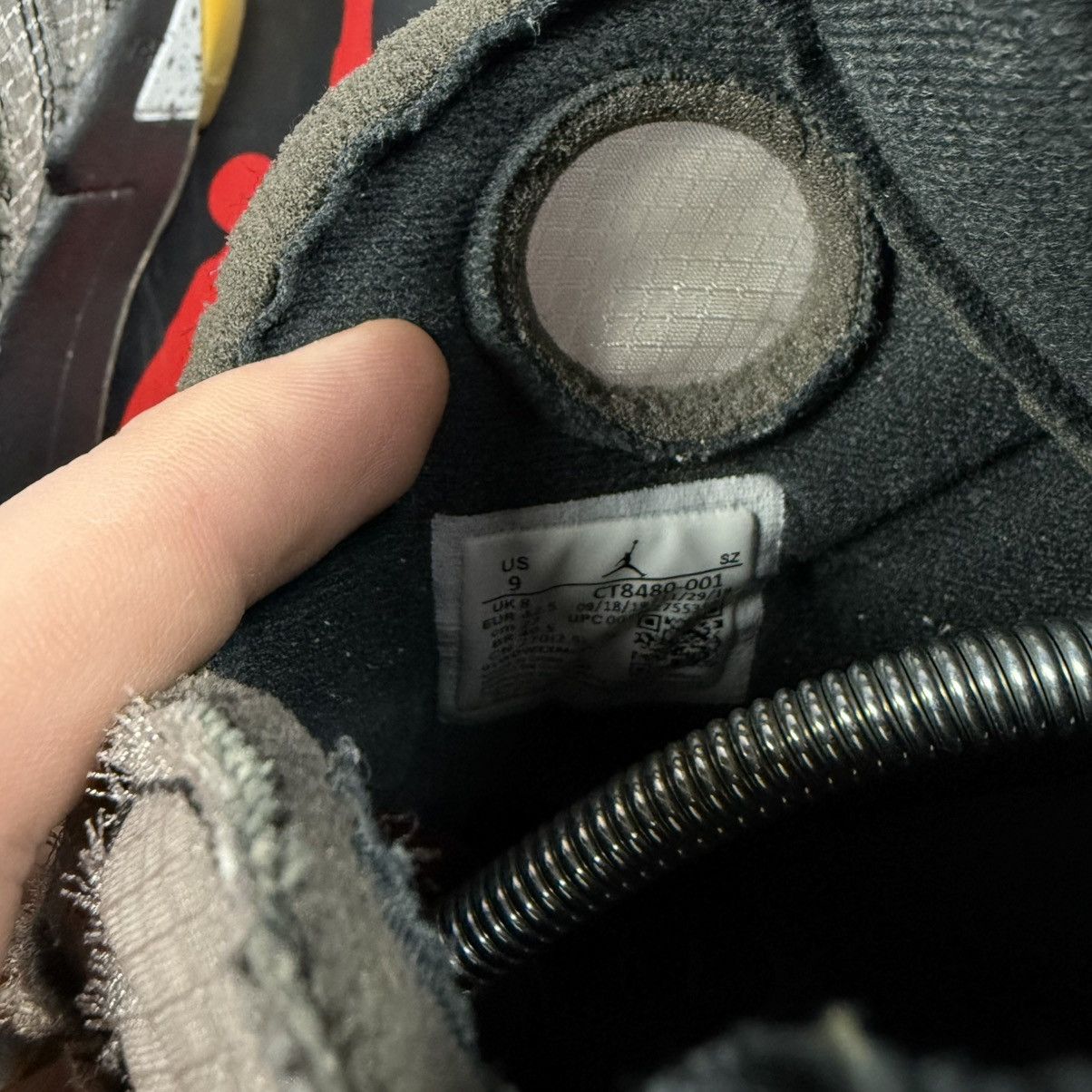 Jordan Brand × Off-White Jordan 5 Retro Off-White Muslin Size US 9 / EU 42 - 8 Thumbnail