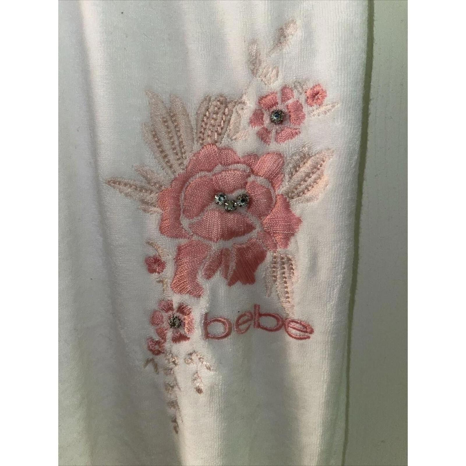 United Colors Of Benetton Bebe Floral Embroidered Lounge Pants Size ONE SIZE - 2 Thumbnail