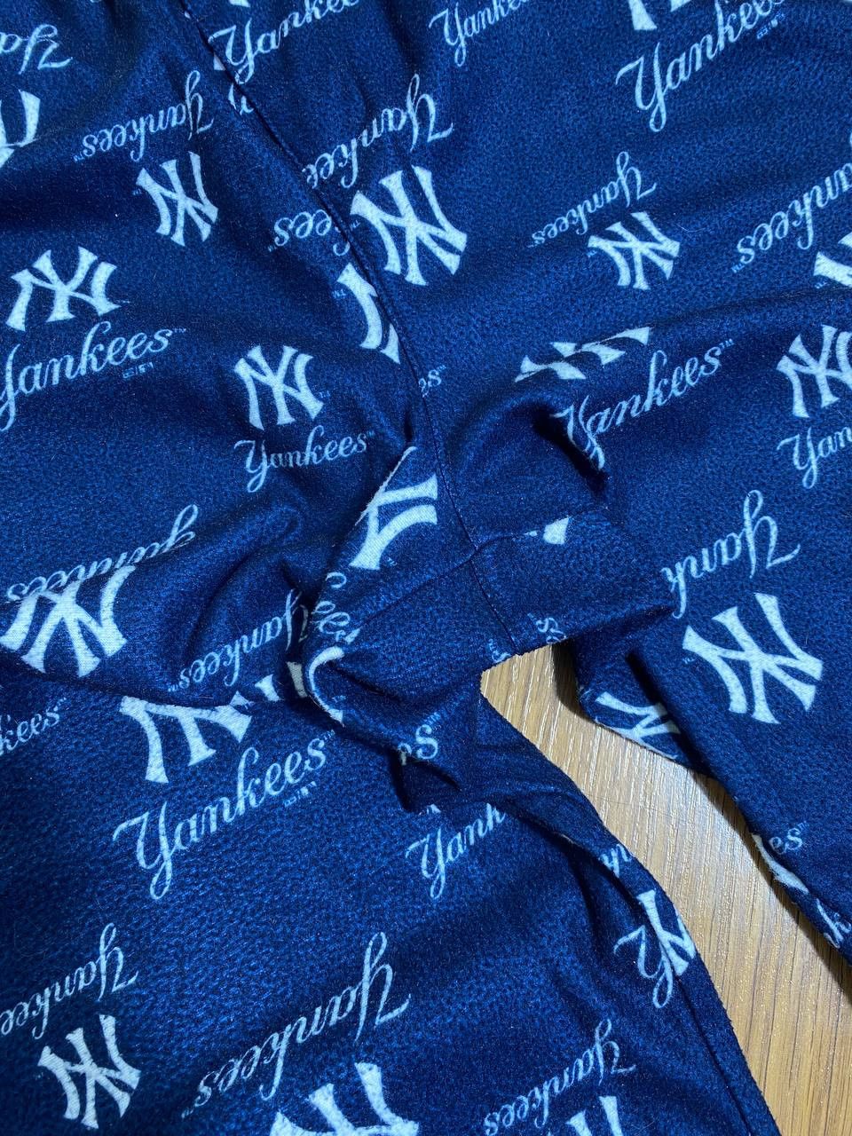 MLB × Vintage Crazy Vintage Baggy Y2K New York Yankees Sweatpants USA Size US 32 / EU 48 - 8 Thumbnail