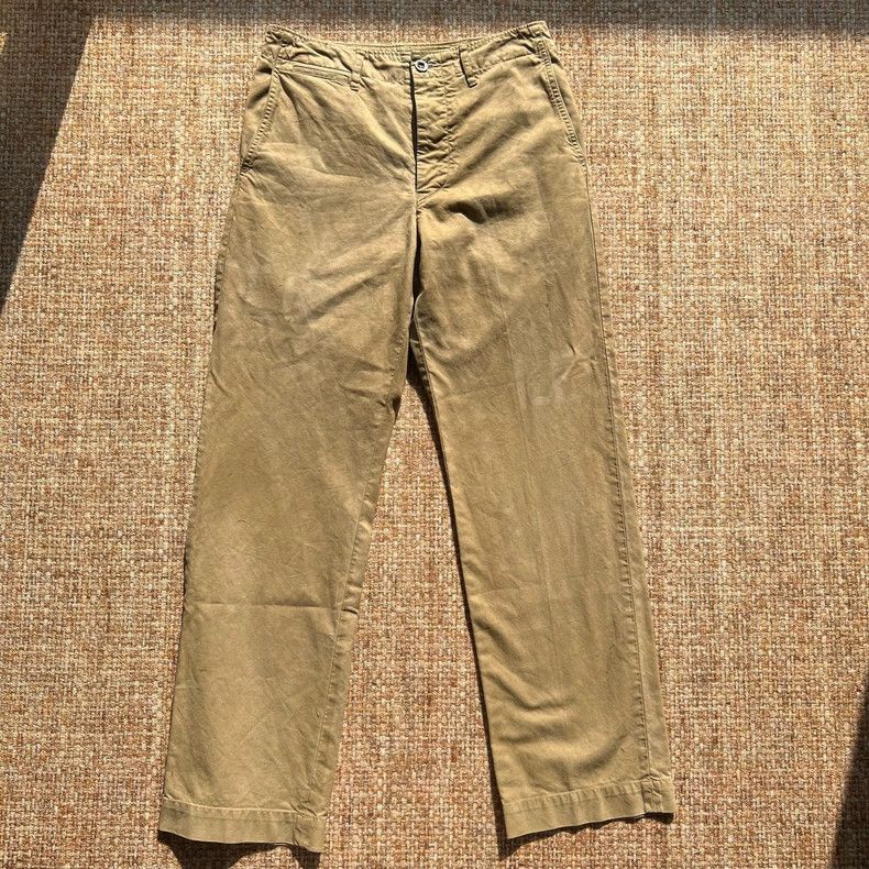Visvim VISVIM Chino Pants with Distressed Design Size US 32 / EU 48 - 1 Thumbnail