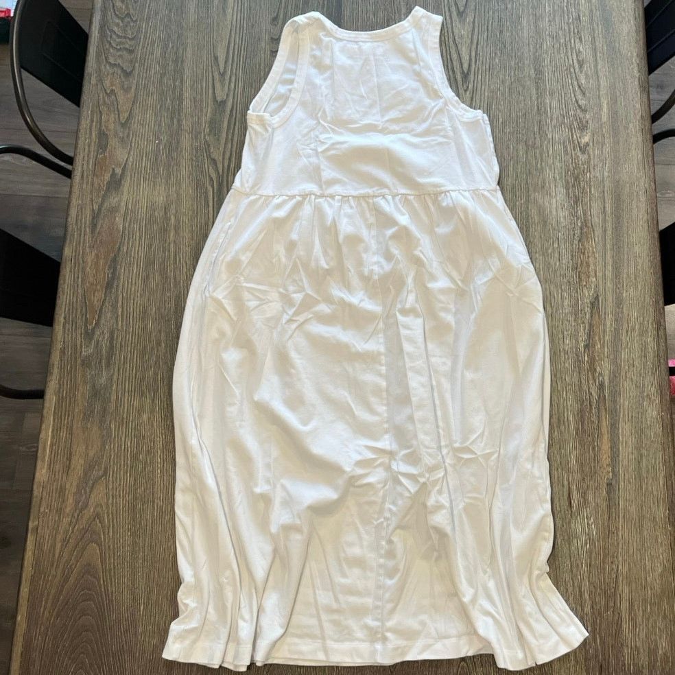 Other A New Day Midi Dress Sleeveless Side Pockets White Size L Size L / US 10 / IT 46 - 7 Thumbnail