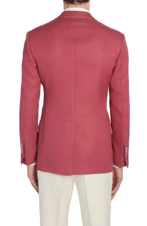 Tom Ford o1w1db10625 JHSP02 Jacket in Red Size US L / EU 52-54 / 3 - 3 Thumbnail