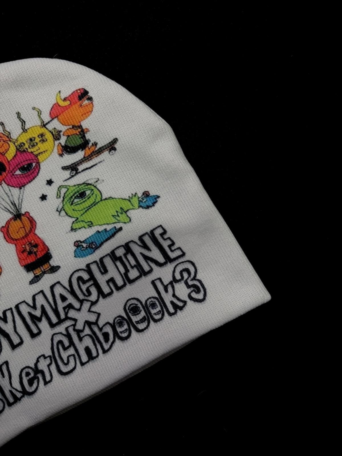 Toy Machine sKetChboOk 3 Toy Machine Collaboration No Cuff Knit Beanie Size ONE SIZE - 3 Thumbnail