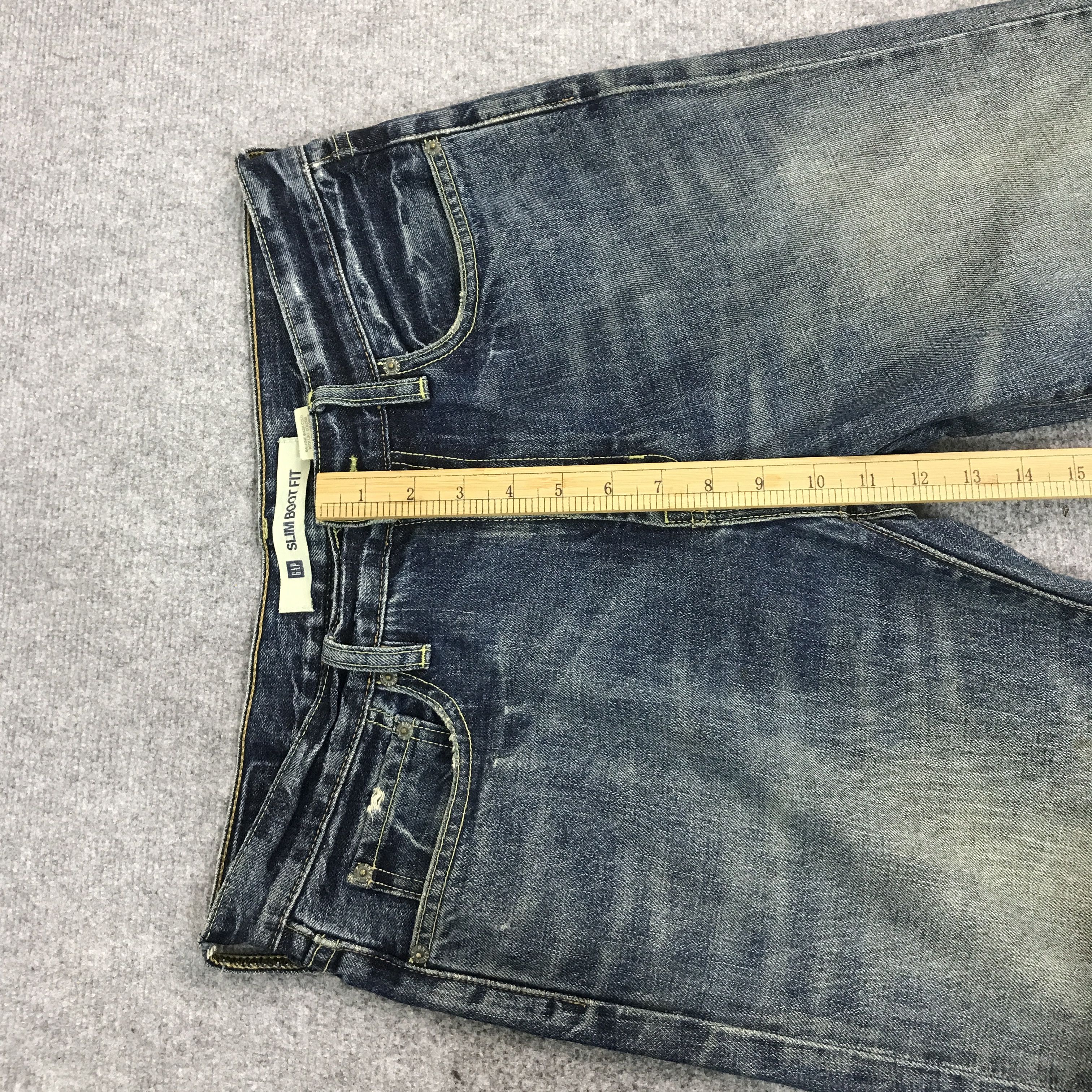 Gap Baggy gap distressed boot fit denim pants Size US 30 / EU 46 - 8 Thumbnail