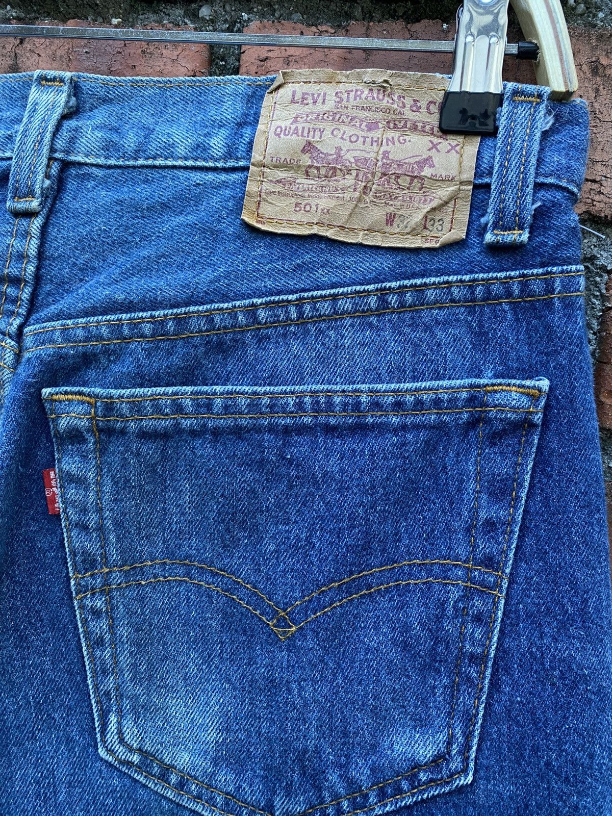 Levi's Vintage Clothing W31x30 Vintage levi's 501xx made in USA Size US 31 - 3 Thumbnail