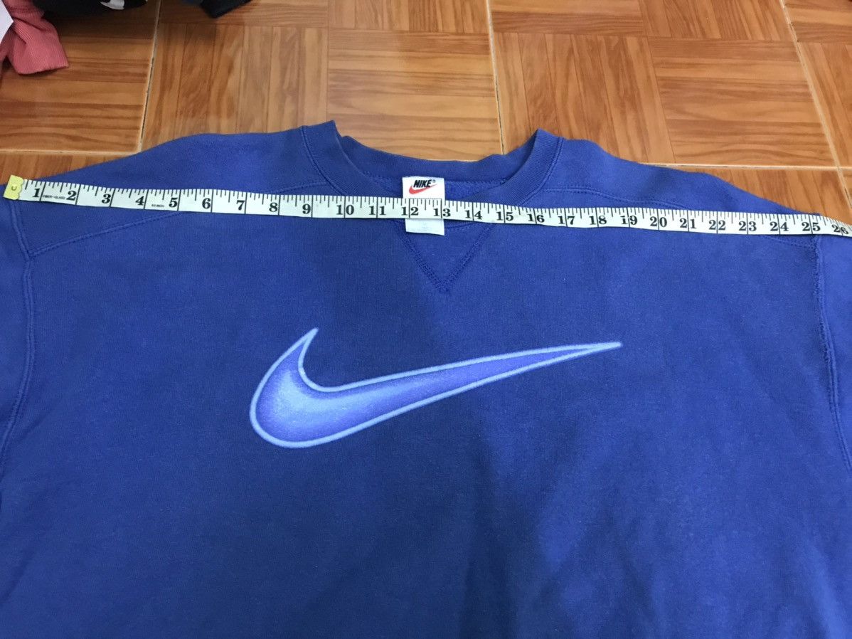 Nike × Vintage VTG 90s NIKE SWEATSHIRT SWOOSH BIG LOGO Size US M / EU 48-50 / 2 - 8 Thumbnail